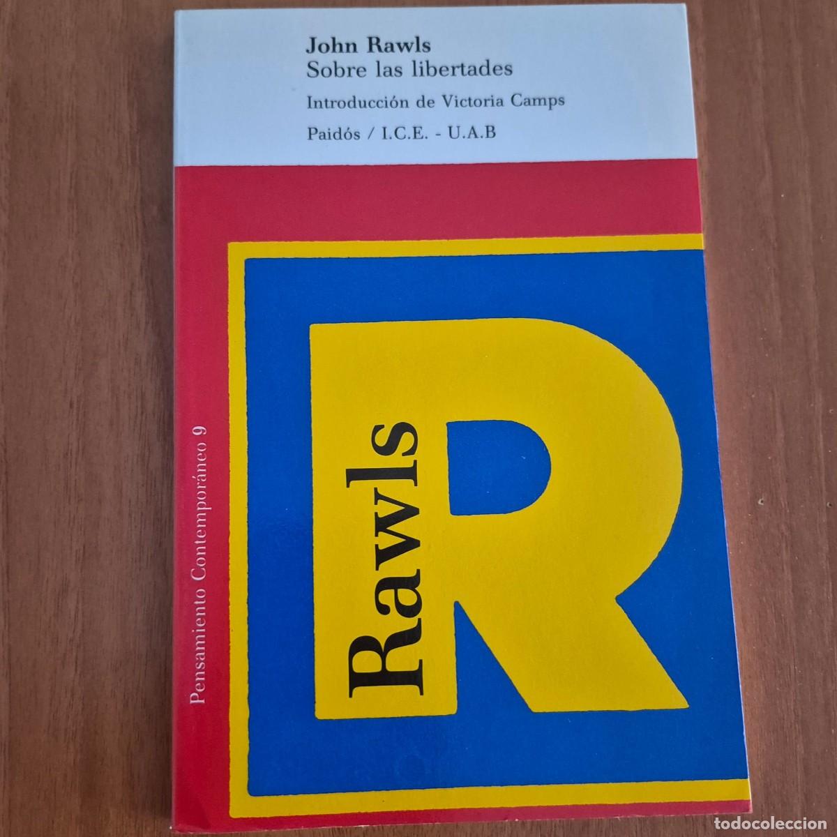 Libros de segunda mano: SOBRE LAS LIBERTADES - JOHN RAWLS (1a EDICI&Oacute;N)