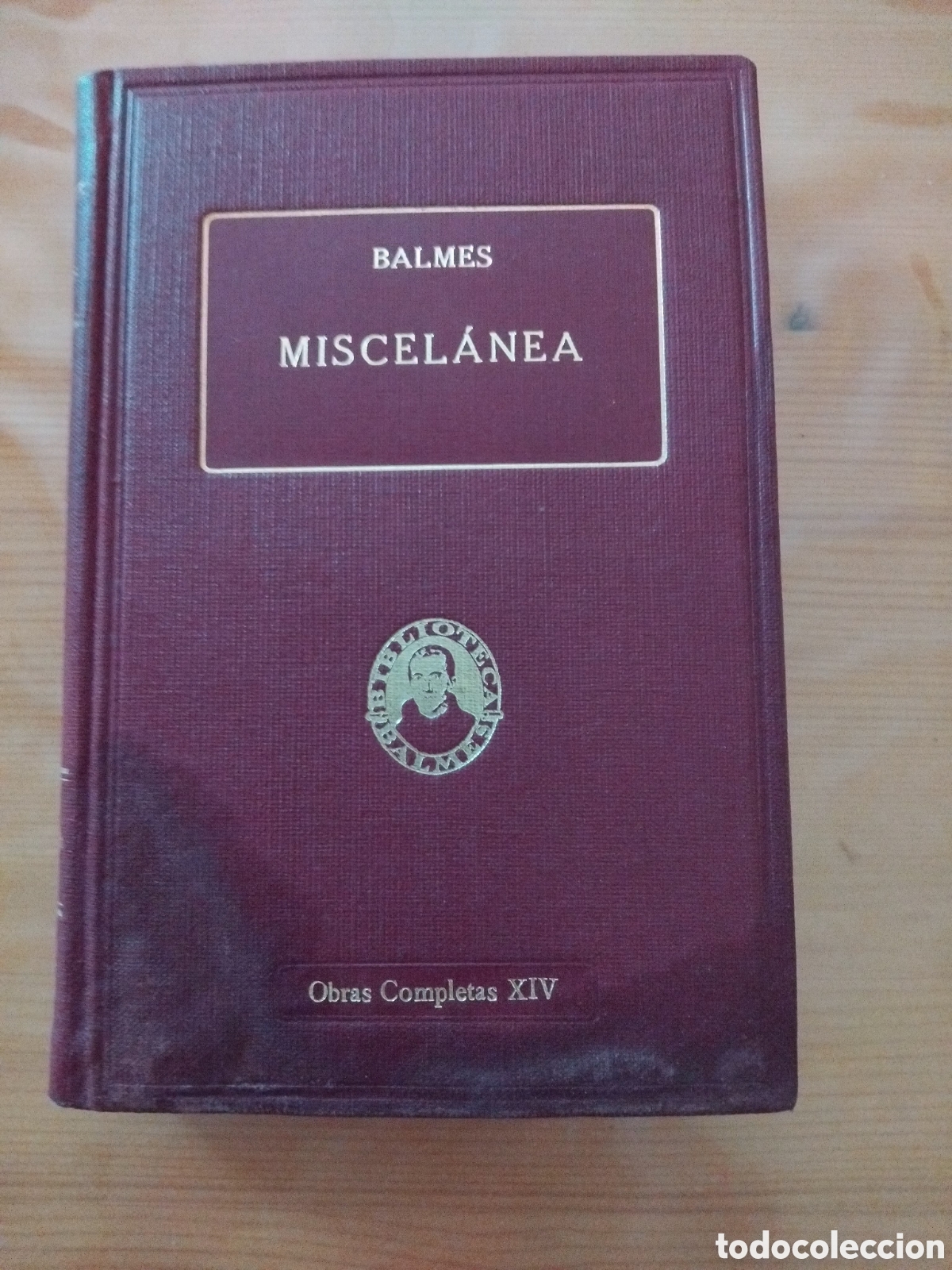 Libros de segunda mano: Jaime Balmes. Obras completas. Miscel&aacute;nea, 1925