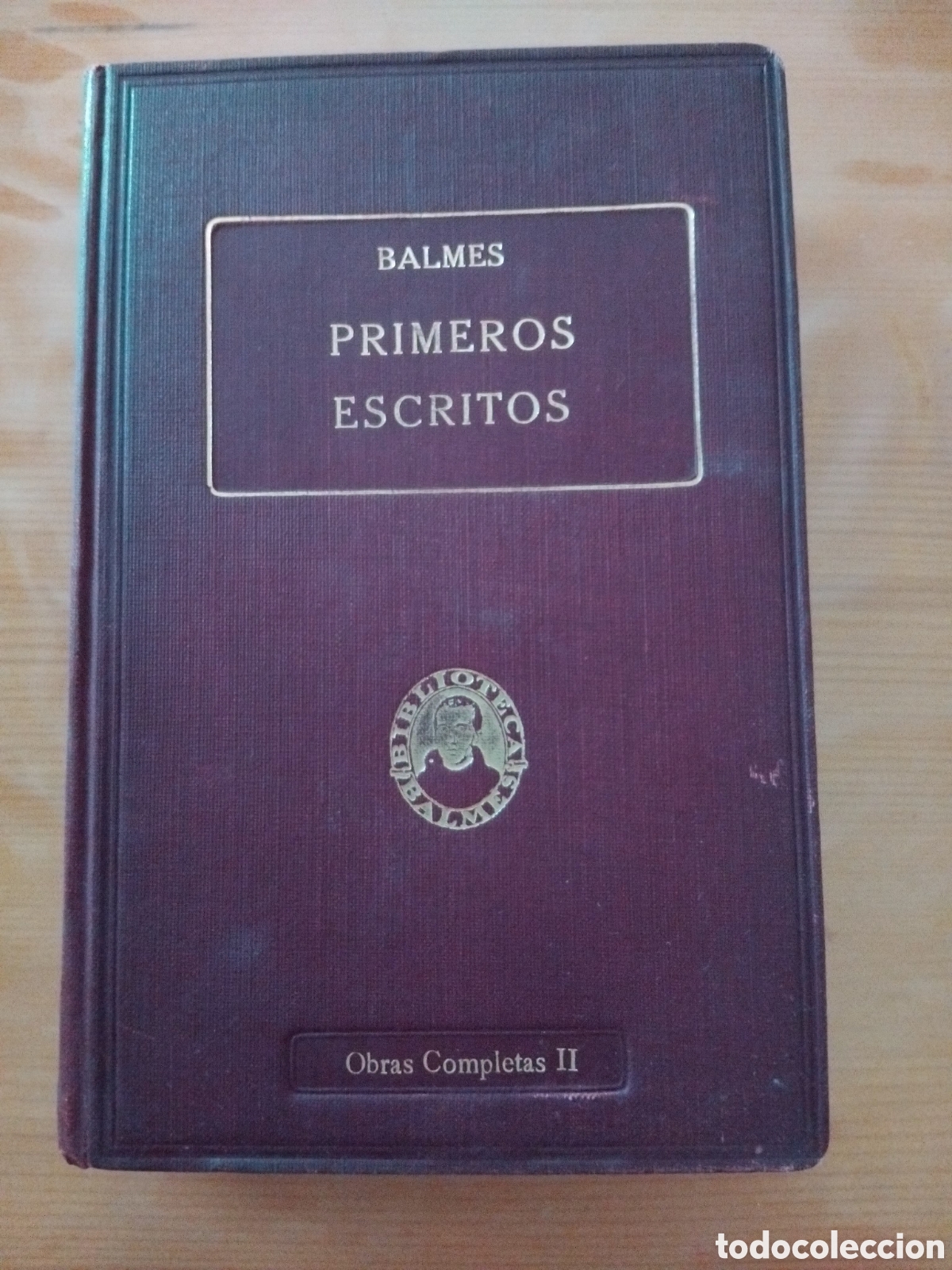 Libros de segunda mano: Jaime Balmes. Obras completas. Primeros escritos. 1925