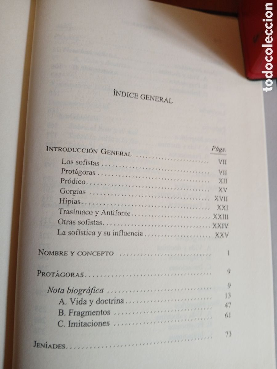 Libros de segunda mano: Obras. Sofistas. Biblioteca Gredos. - Foto 4