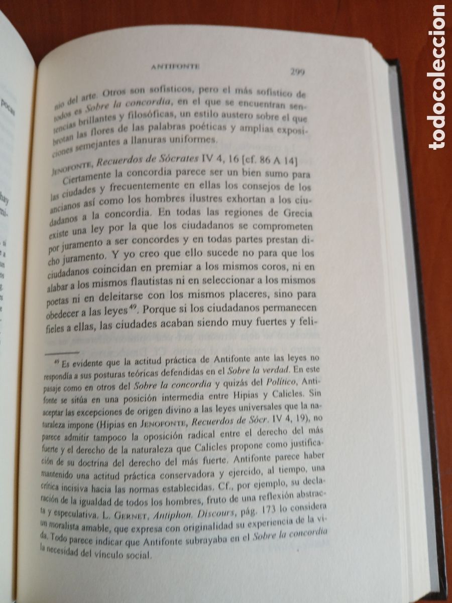 Libros de segunda mano: Obras. Sofistas. Biblioteca Gredos. - Foto 6