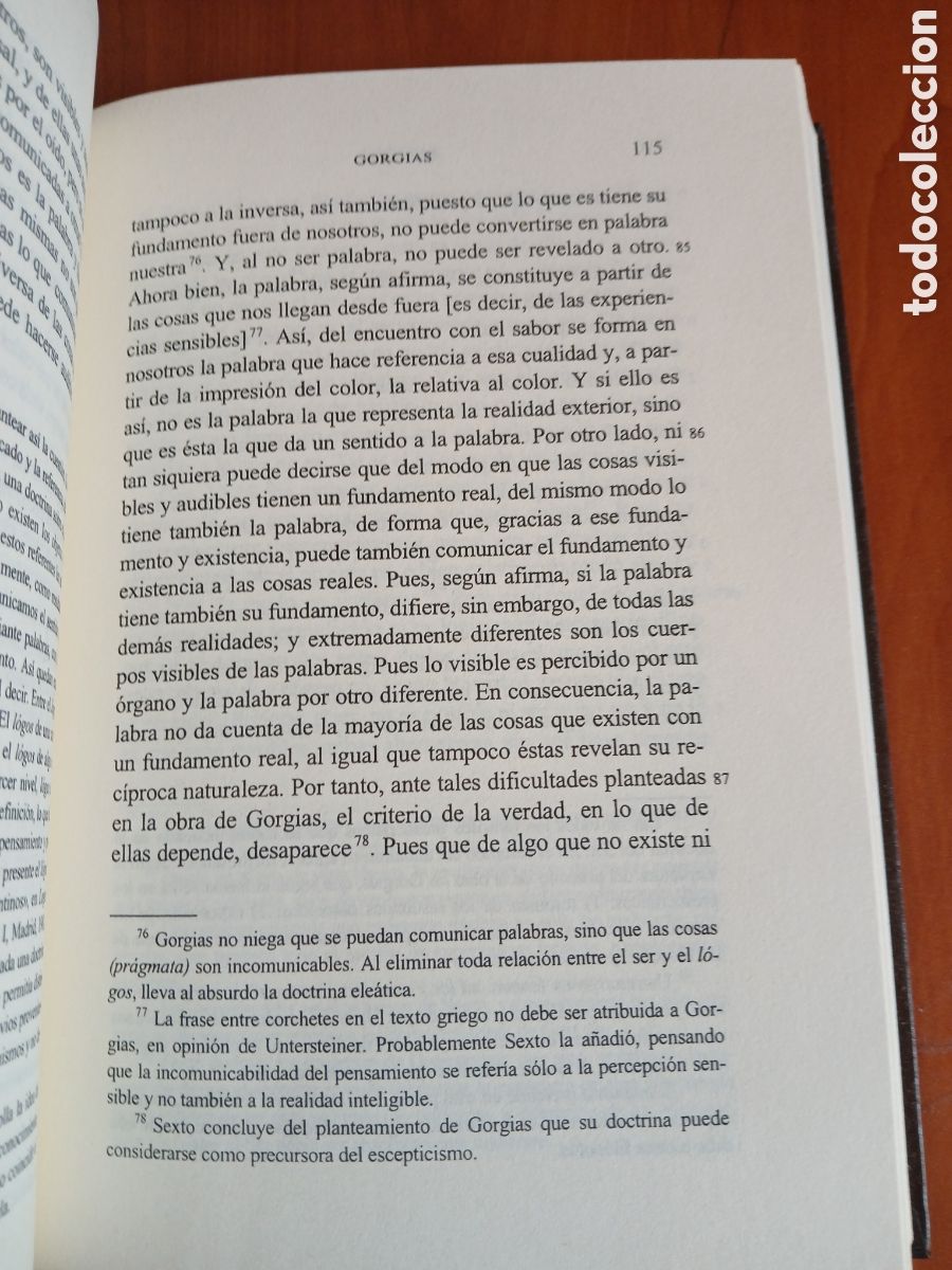 Libros de segunda mano: Obras. Sofistas. Biblioteca Gredos. - Foto 10