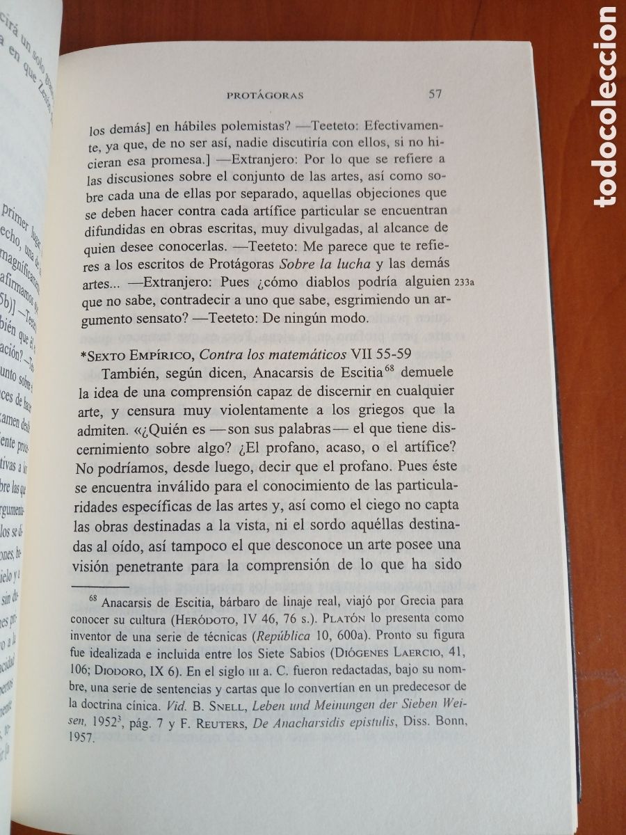Libros de segunda mano: Obras. Sofistas. Biblioteca Gredos. - Foto 11