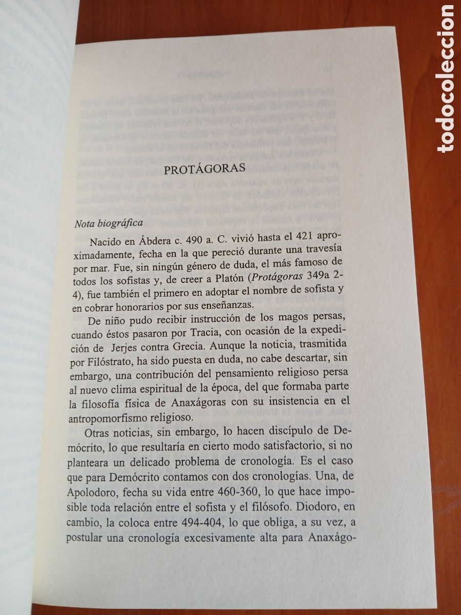 Libros de segunda mano: Obras. Sofistas. Biblioteca Gredos. - Foto 12