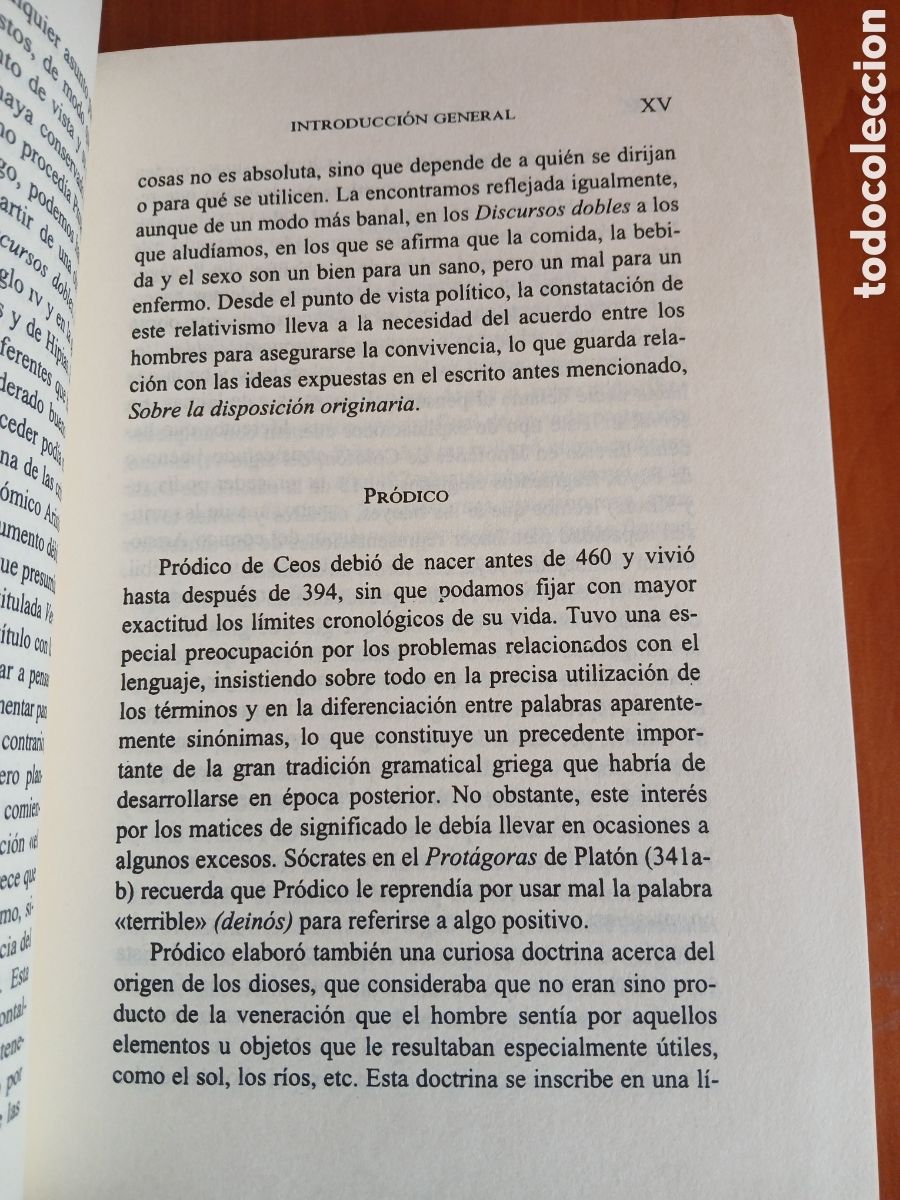 Libros de segunda mano: Obras. Sofistas. Biblioteca Gredos. - Foto 13