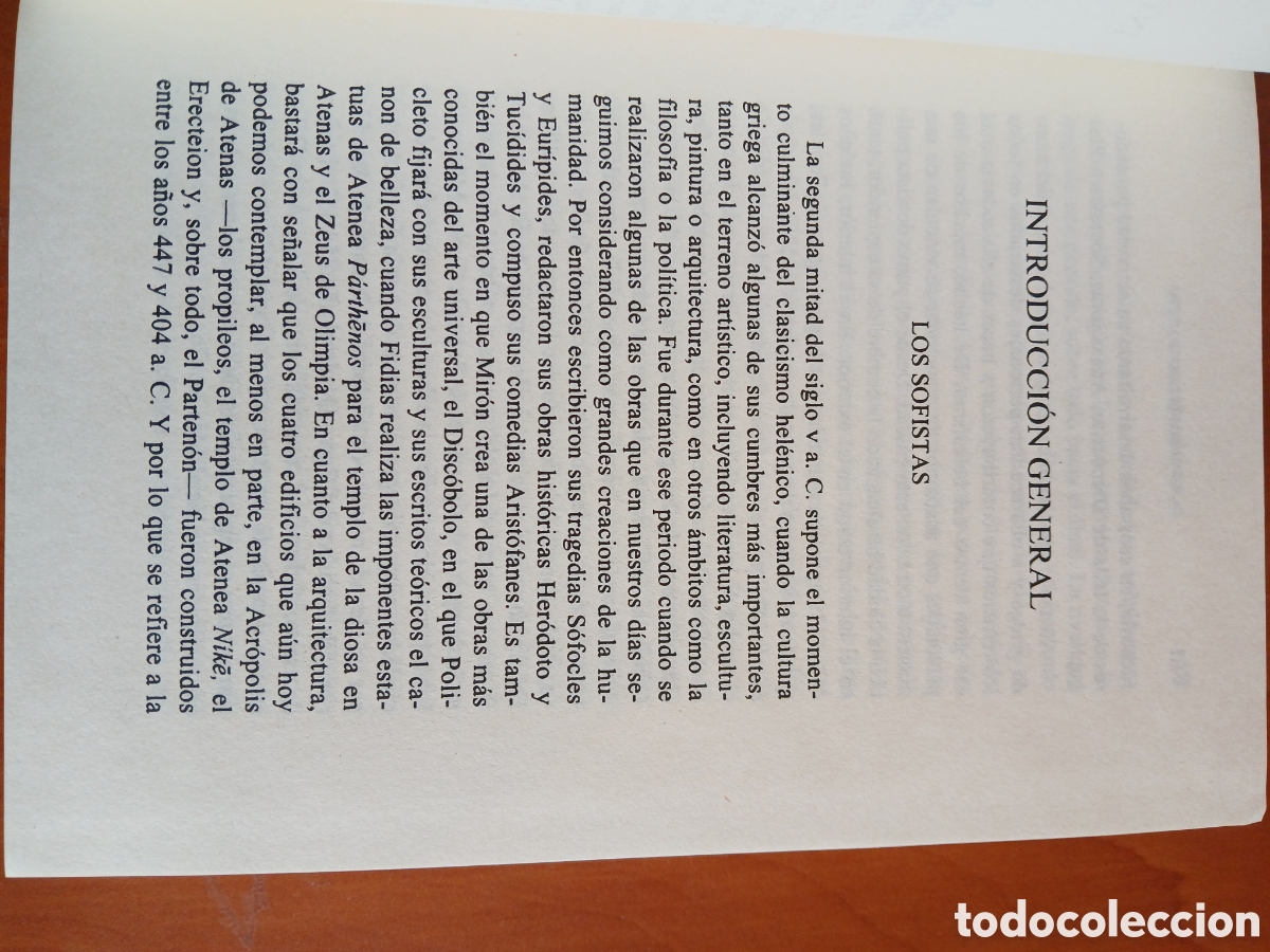 Libros de segunda mano: Obras. Sofistas. Biblioteca Gredos. - Foto 14