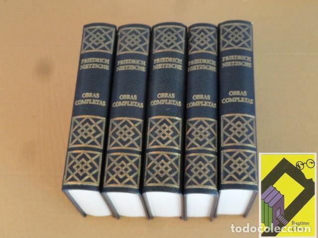 Libros de segunda mano: NIETZSCHE, Friedrich: Obras completas (5 vols) (Trad:Pablo Sim&oacute;n)