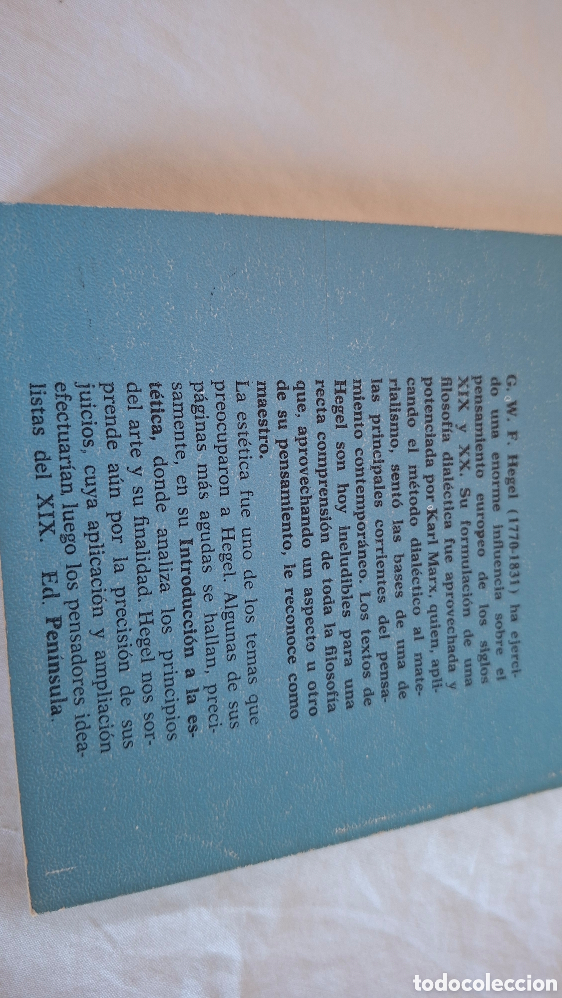 Libros de segunda mano: INTRODUCCION A LA ESTETICA. Hegel - Foto 7