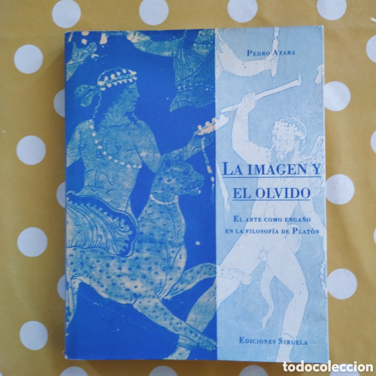 Libros de segunda mano: LA IMAGEN Y EL OLVIDO PEDRO AZARA EDICIONES SIRUELA 1995 ARTE ENGA&Ntilde;O FILOSOF&Iacute;A PLAT&Oacute;N