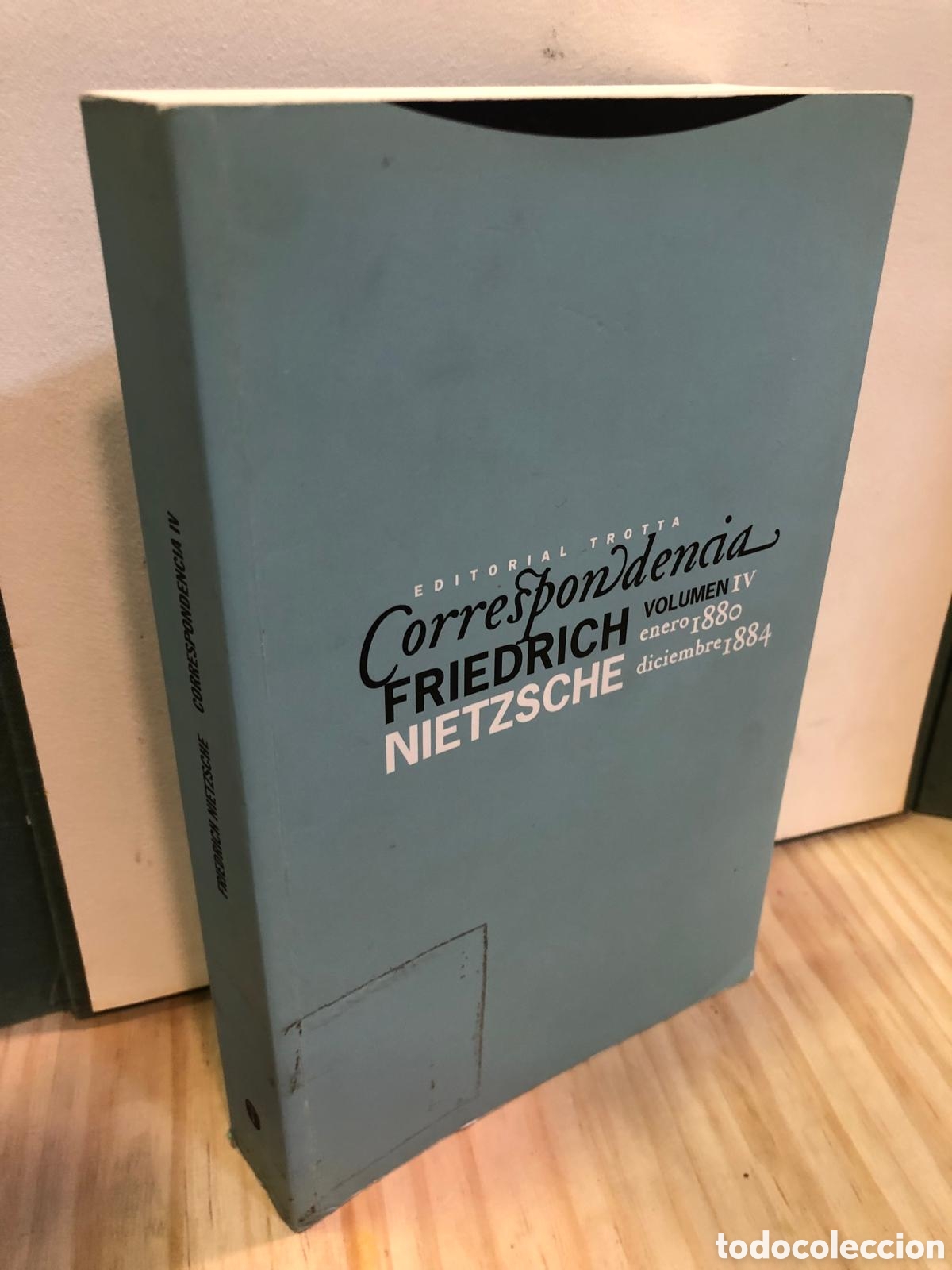 Livros em segunda m&atilde;o: Correspondencia. Volumen IV Enero 1880-Diciembre 1884 - Friedrich Nietzsche