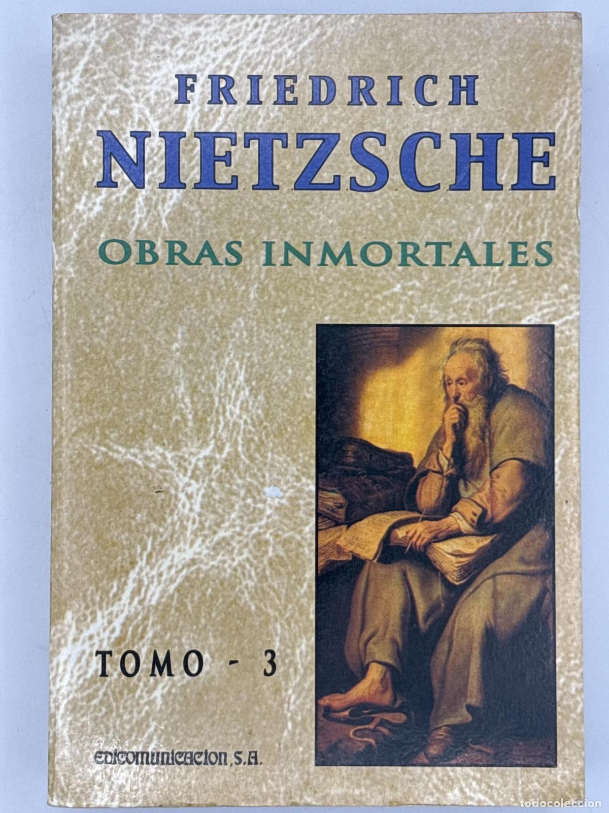 Libros de segunda mano: Obras inmortales - Friedrich Nietzsche