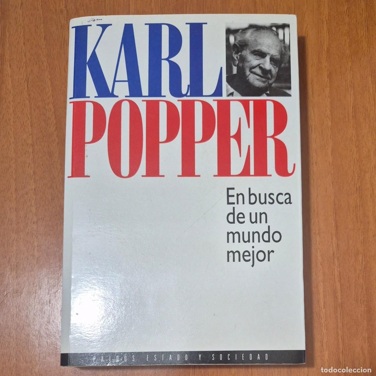 Libros de segunda mano: EN BUSCA DE UN MUNDO MEJOR - KARL POPPER