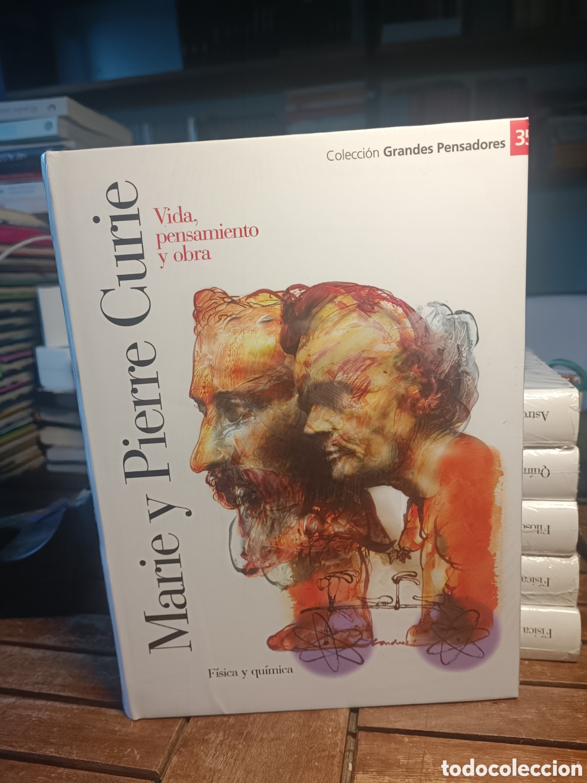 Livres d'occasion: GRANDES PENSADORES 35 MARIE PIERRE CURIE Vida pensamiento y obra medicina f&iacute;sica qu&iacute;mica precintado