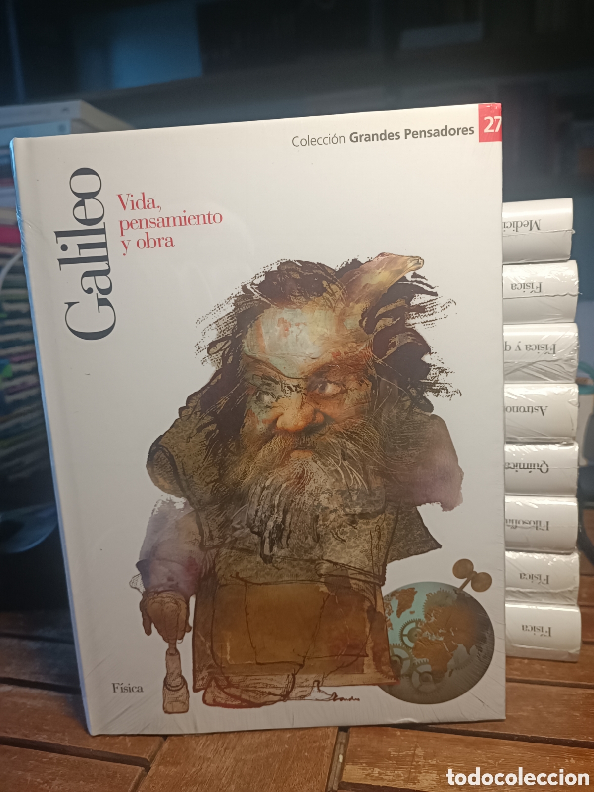 Livres d'occasion: GALILEO GALILEI VIDA PENSAMIENTO Y OBRA - COLECCI&Oacute;N GRANDES PENSADORES 27 F&Iacute;SICA - 2008 precintado
