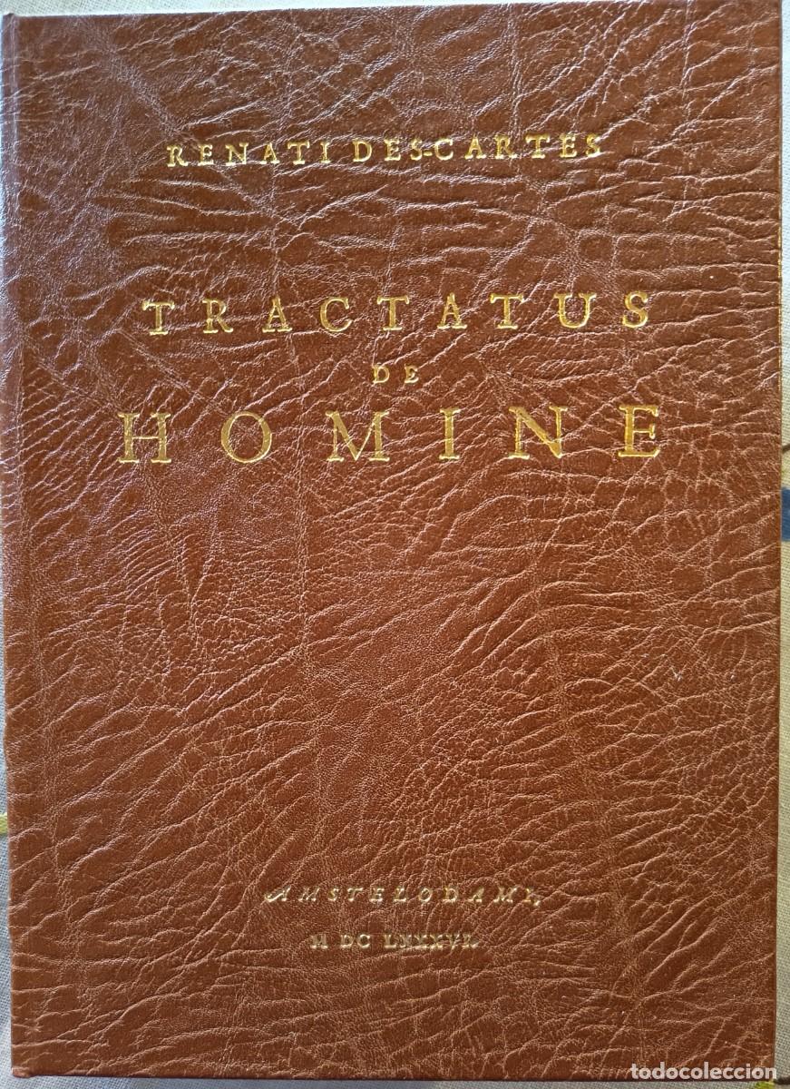 Libros de segunda mano: TRACTATUS DE HOMINE. TRATADO DEL HOMBRE. Edici&oacute;n especial de bibli&oacute;filo. DESCARTES, Renati
