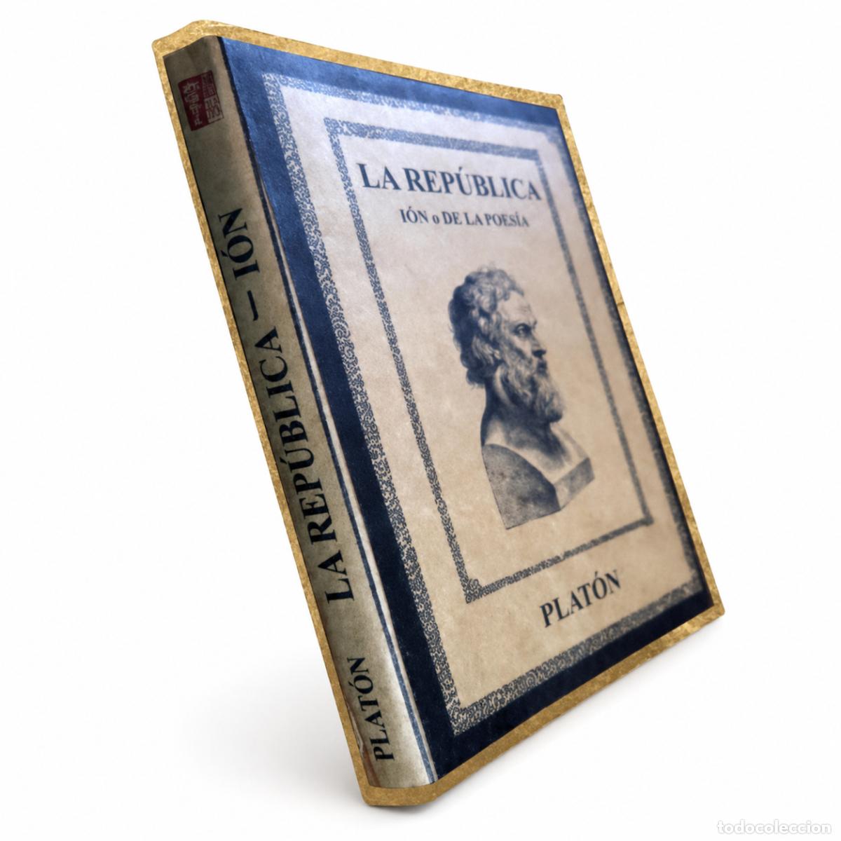 Libros de segunda mano: PLAT&Oacute;N &ndash; LA REP&Uacute;BLICA / ION O DE LA POES&Iacute;A &ndash; EDITORIAL NESHI &ndash; LM