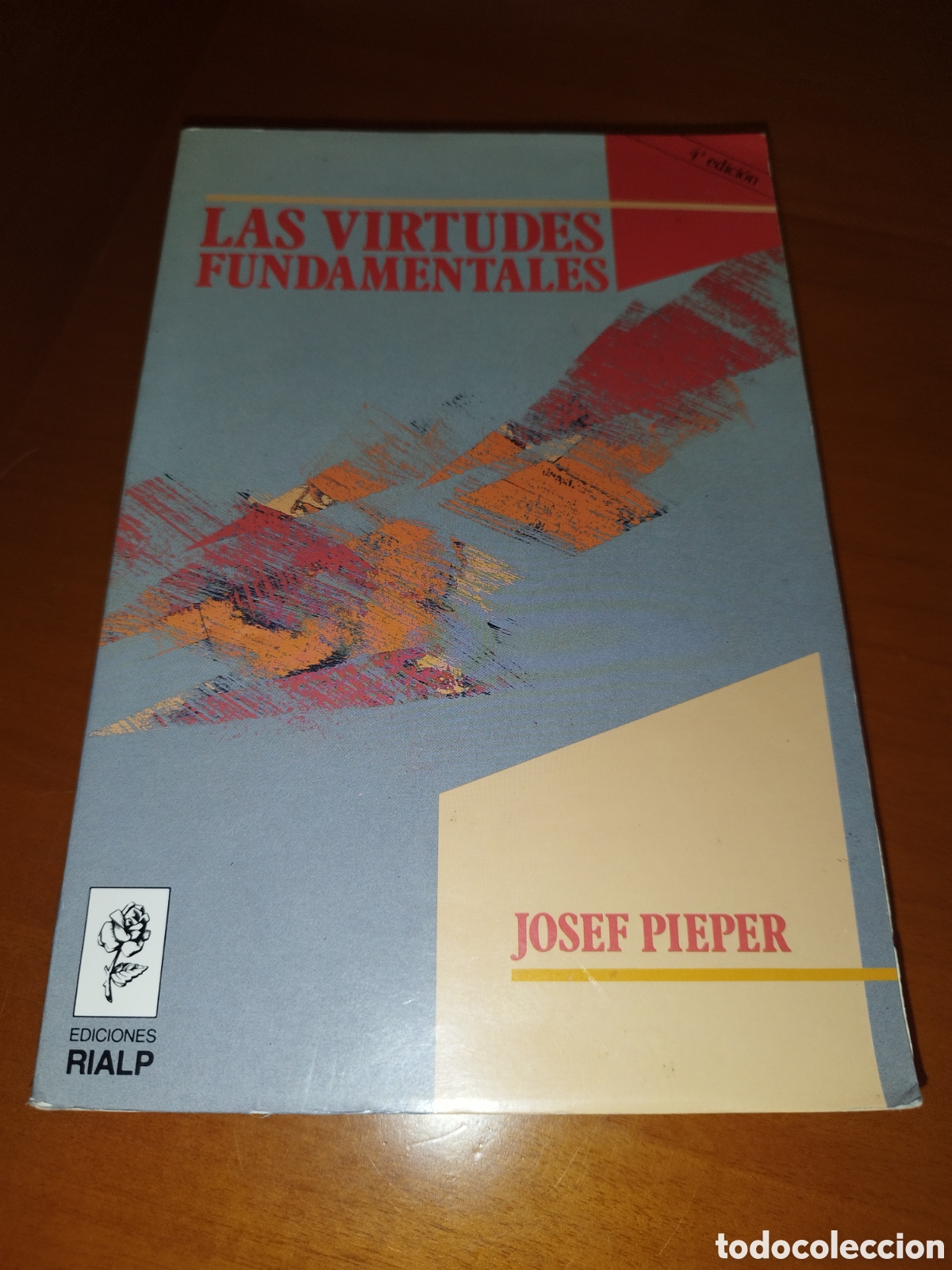 Libros de segunda mano: JOSEF PIEPER: LAS VIRTUDES FUNDAMENTALES. ED. RIALP, 1990. FILOSOFIA - TEOLOGIA.