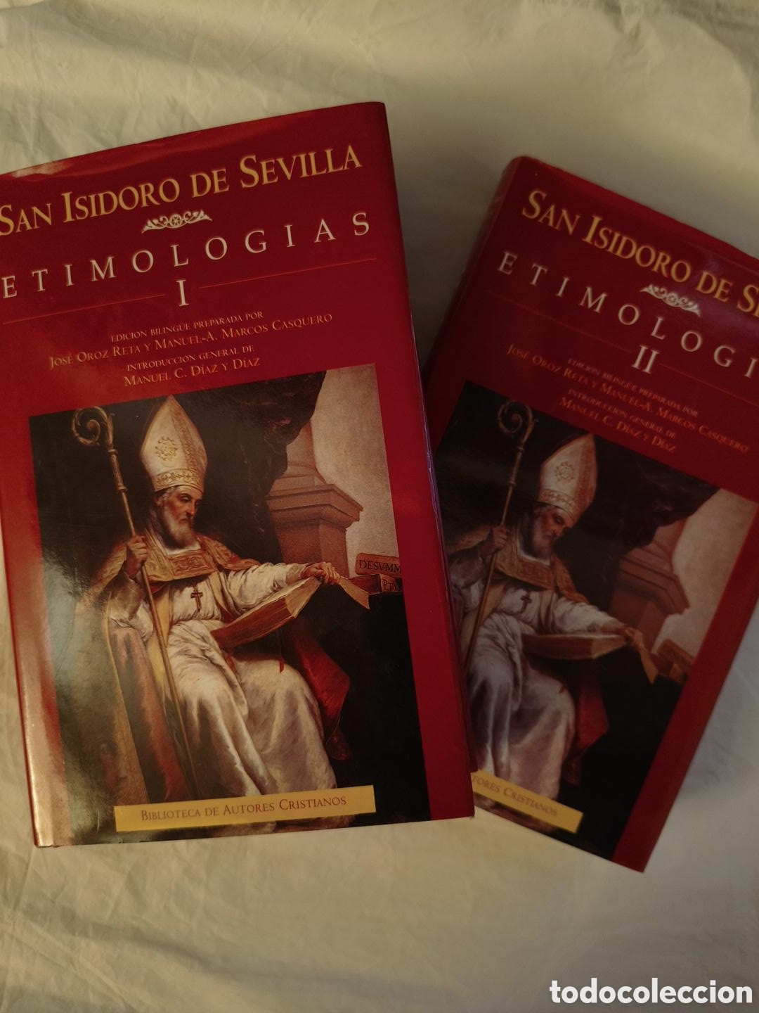 Libros de segunda mano: SAN ISIDORO DE SEVILLA - ETIMOLOG&Iacute;AS I-II - EDICI&Oacute;N BILING&Uuml;E LAT&Iacute;N-ESPA&Ntilde;OL - BAC