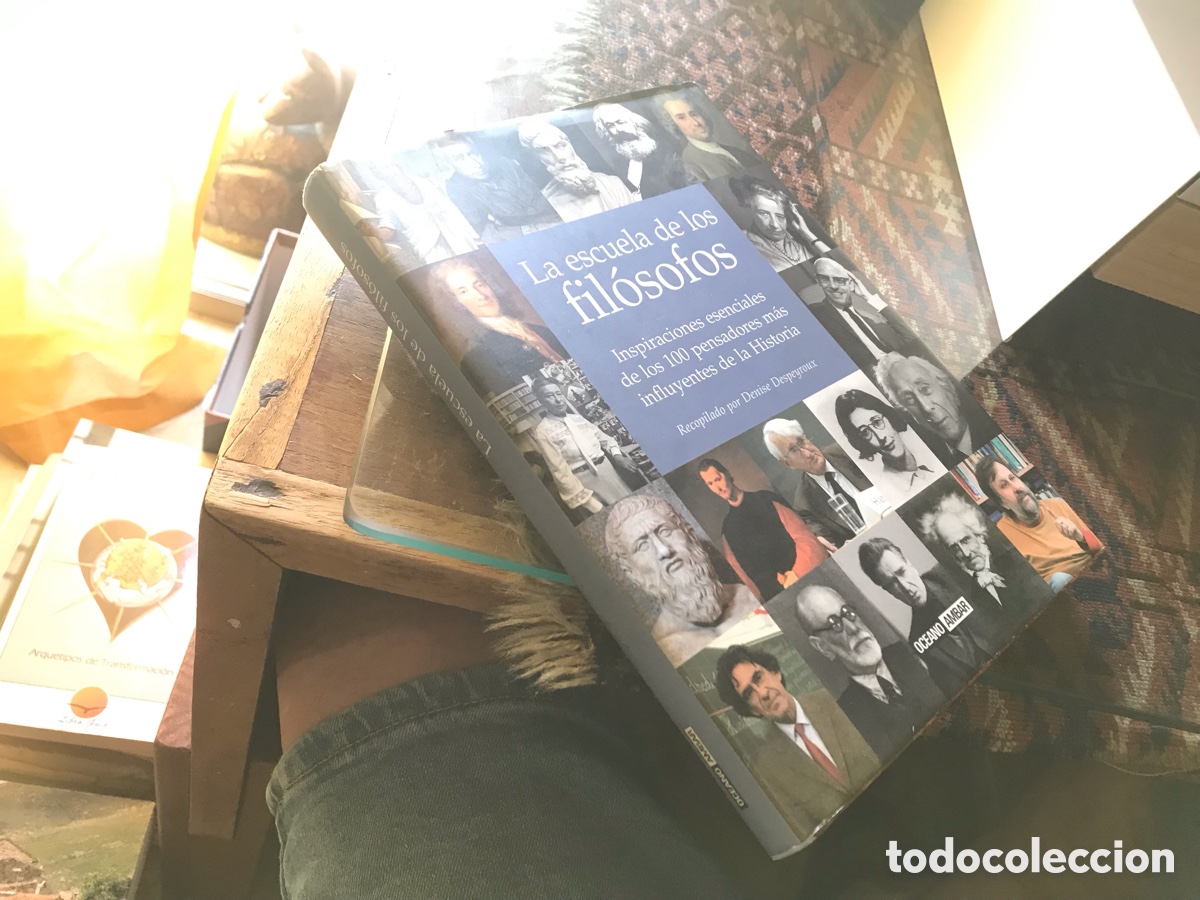 Libros de segunda mano: La escuela de los fil&oacute;sofos. Recopilado por Denise Despeyroux. Oc&eacute;ano &Aacute;mbar