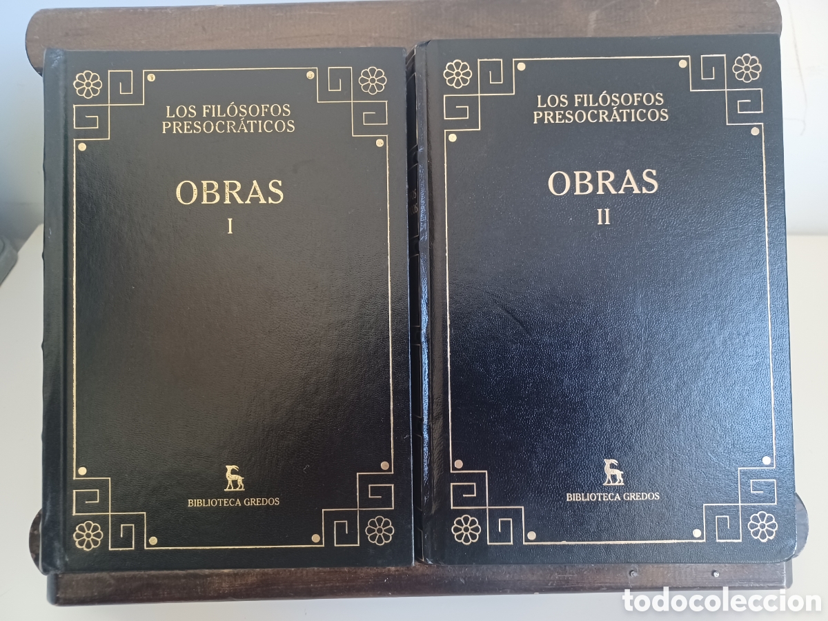 Libros de segunda mano: Los fil&oacute;sofos presocr&aacute;ticos. Obras. 2 tomos. Biblioteca Gredos, 2007