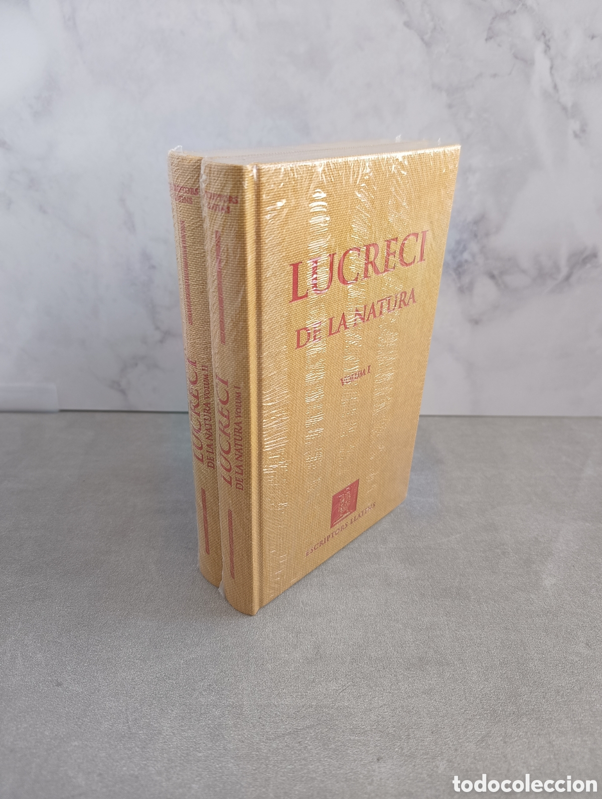 Libros de segunda mano: DE LA NATURA - LUCRECI - 2 VOL. COMPLETA. FUNDACI&Oacute; BERNAT METGE. Altaya Edicions 62