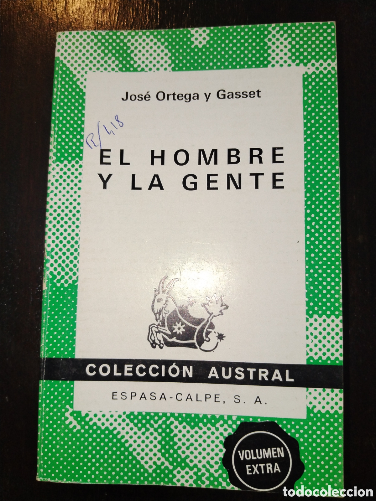 Libros de segunda mano: El hombre y la gente. Ortega y Gasset. Austria