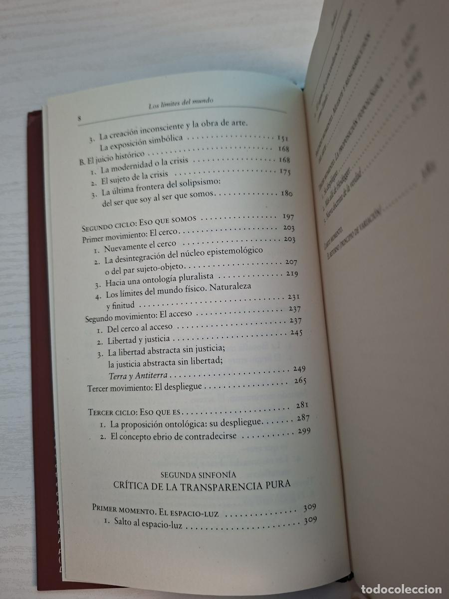 Libros de segunda mano: Los l&iacute;mites del mundo - Tr&iacute;as, Eugenio - Foto 5