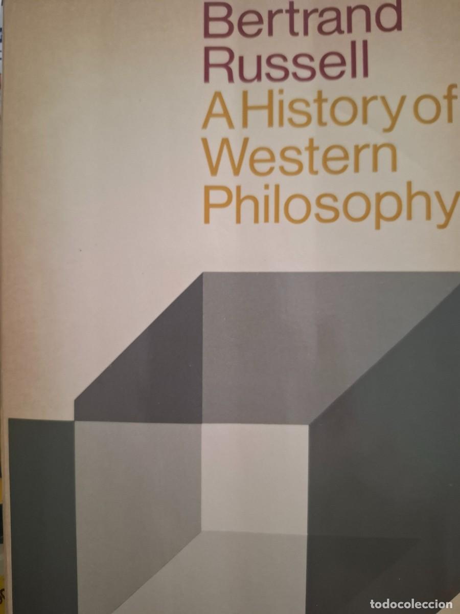 Libros de segunda mano: a history of western philosophy Bertrand Russell
