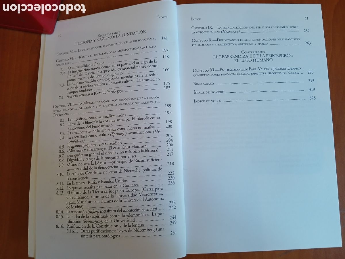 Libros de segunda mano: Heidegger de camino al Holocausto. Julio Quesada. - Foto 5