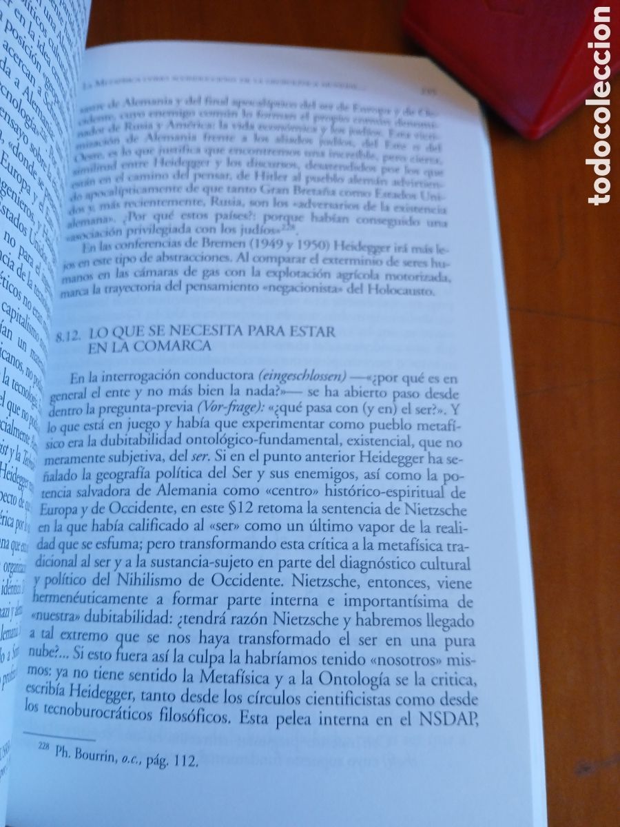 Libros de segunda mano: Heidegger de camino al Holocausto. Julio Quesada. - Foto 13