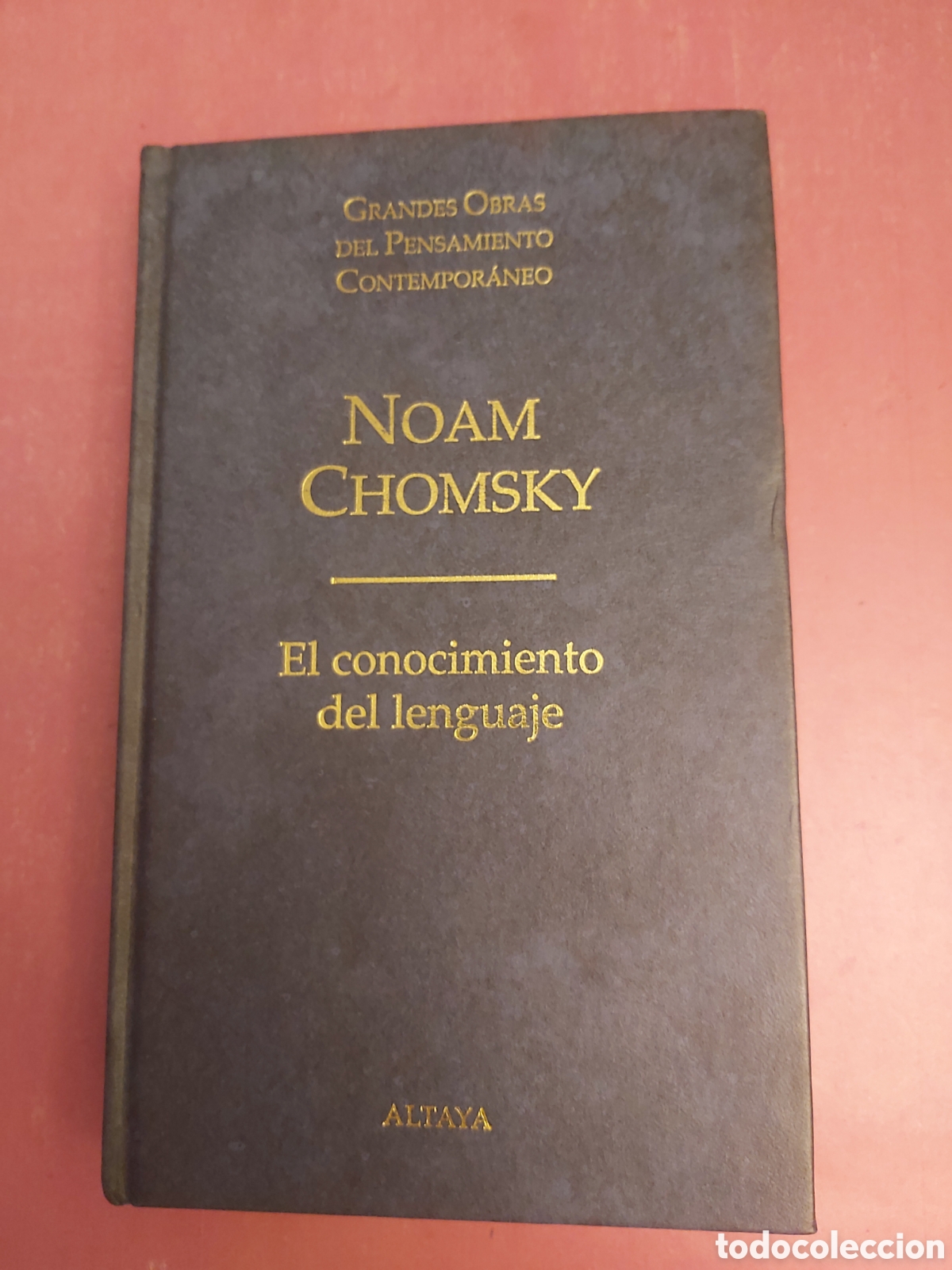Libros de segunda mano: EL CONOCIMIENTO DEL LENGUAJE NOAM CHOMSKY GRANDES OBRAS PENSAMIENTO CONTEMPOR&Aacute;NEO 15 ALTAYA 1998/99