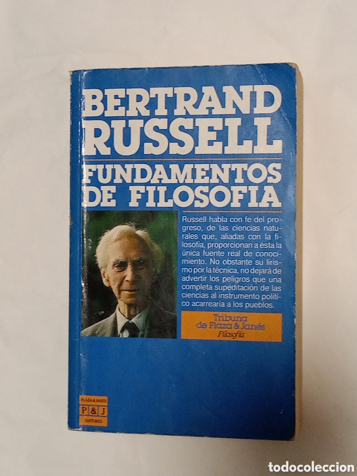 Libros de segunda mano: FUNDAMENTOS DE FILOSOFIA - Bertrand Russell
