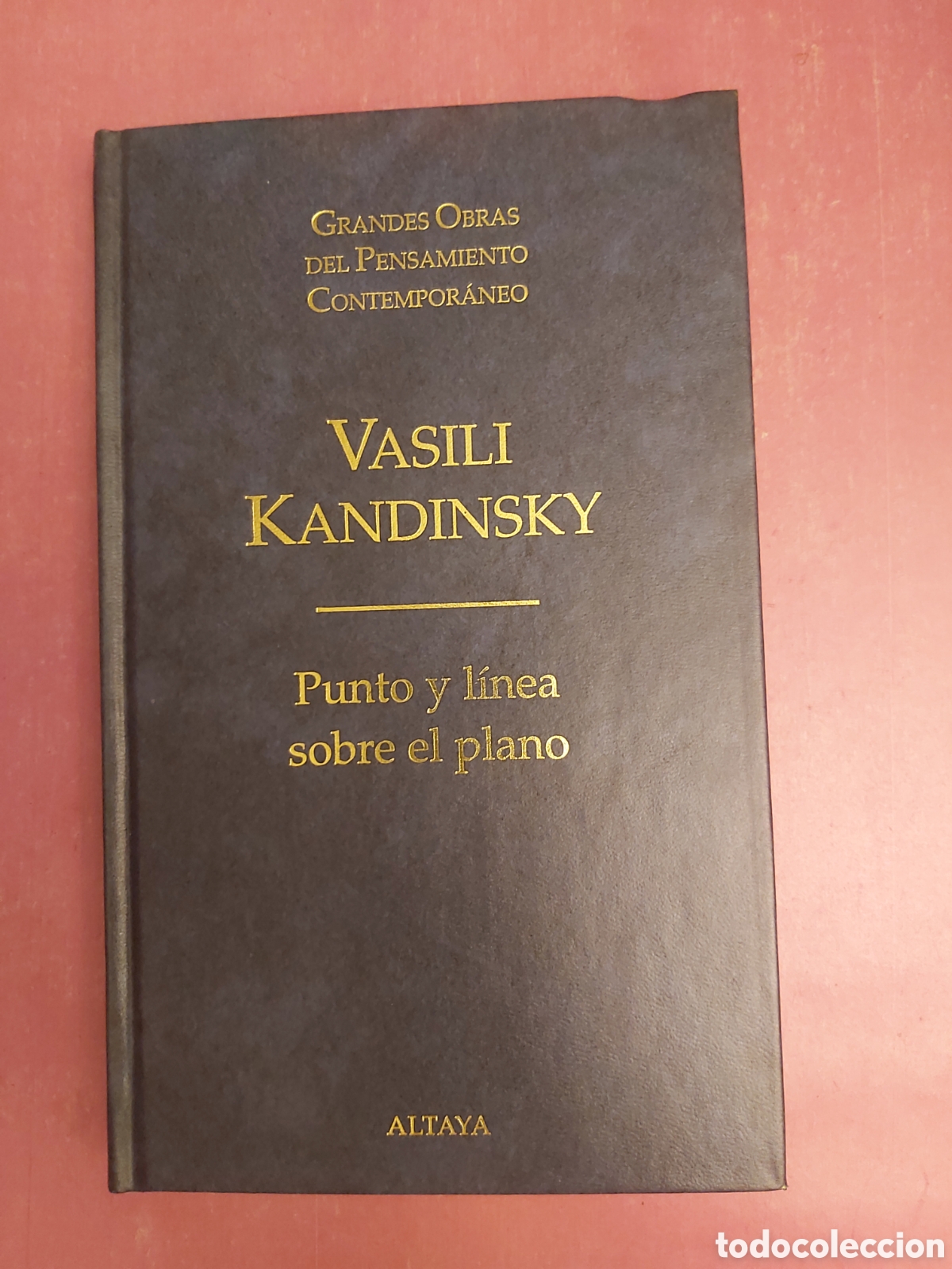 Libros de segunda mano: PUNTO Y LINEA SOBRE EL PLANO VASILI KANDINSKY GRANDES OBRAS PENSAMIENTO CONTEMPOR&Aacute;NEO 35 ALTAYA 1998