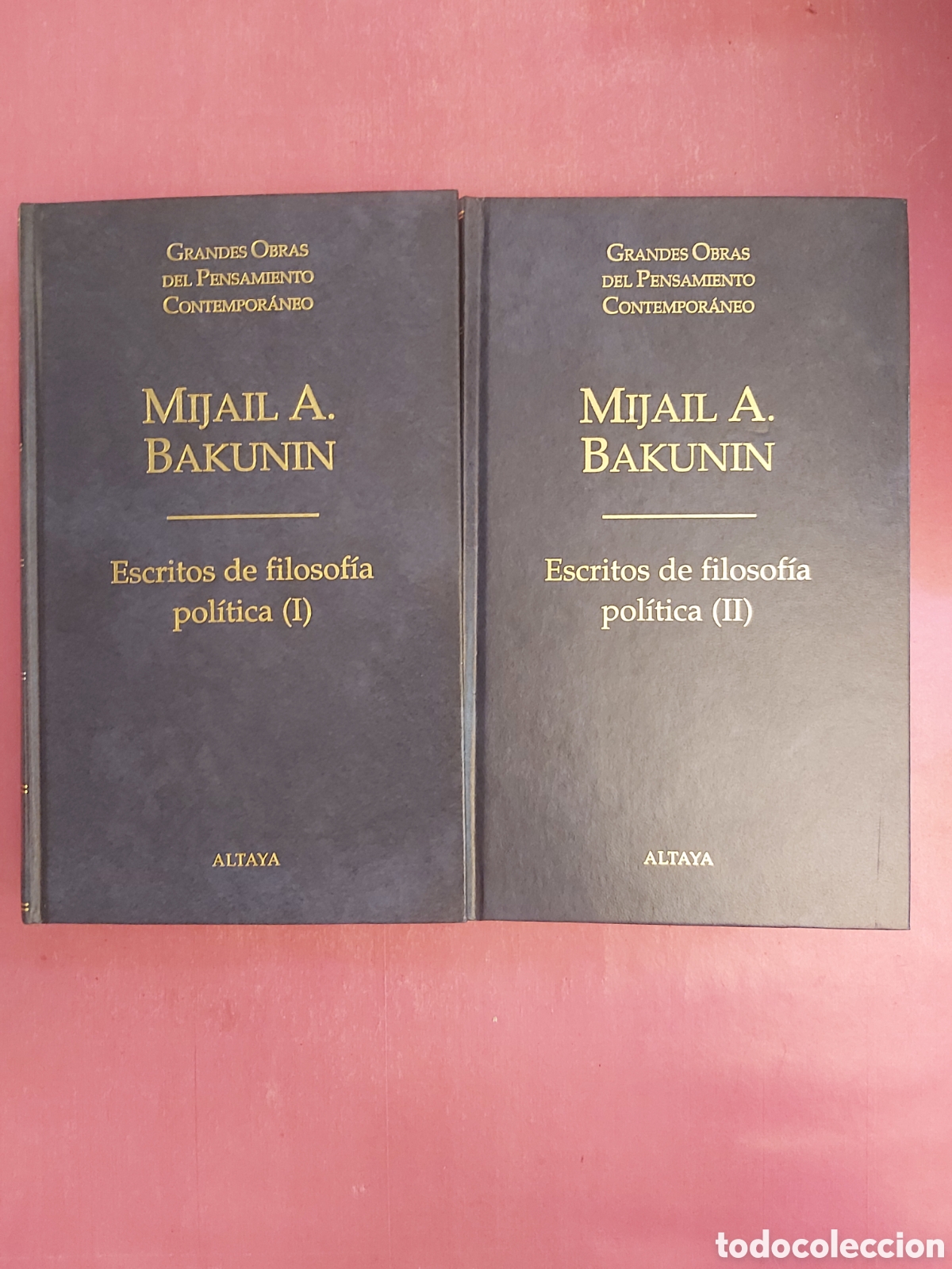 Libros de segunda mano: ESCRITOS DE FILOSOF&Iacute;A POL&Iacute;TICA I Y II MIJAIL A. BAKUNIN GRANDES OBRAS PENSAMIENTO CONTEMPOR&Aacute;NEO57/58