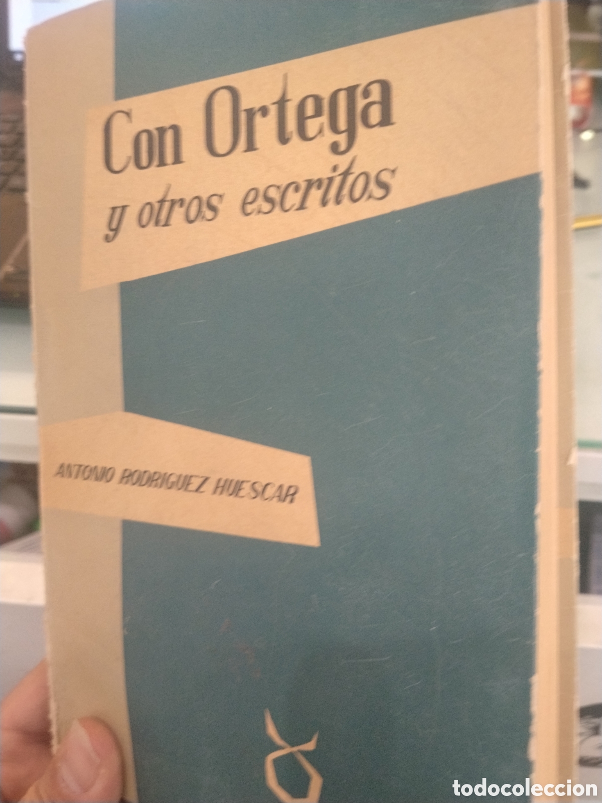 Libros de segunda mano: Antonio Rodr&iacute;guez Huescar. Con Ortega y otros escritos