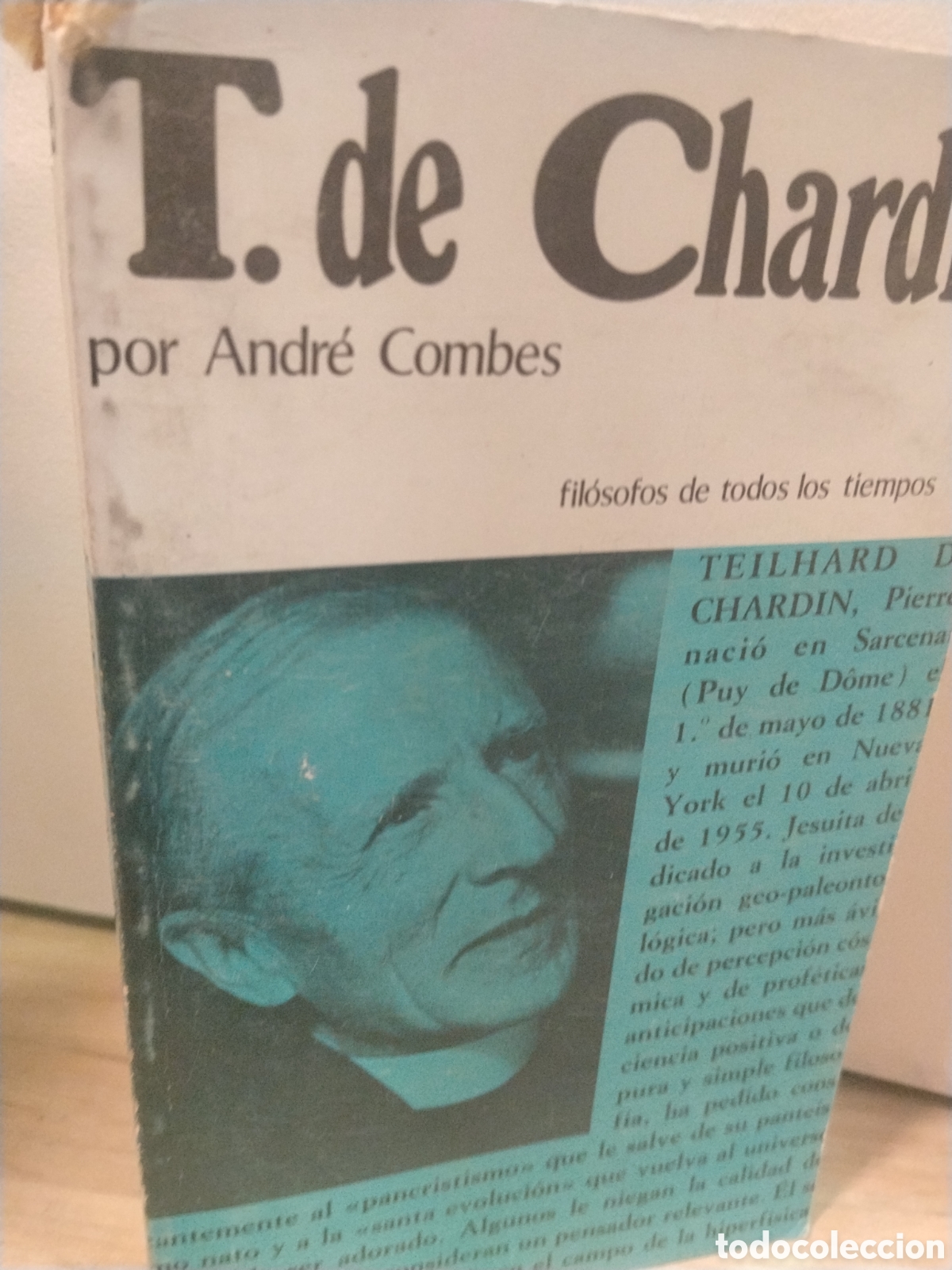 Libros de segunda mano: Andre Combes. T. De Chardin