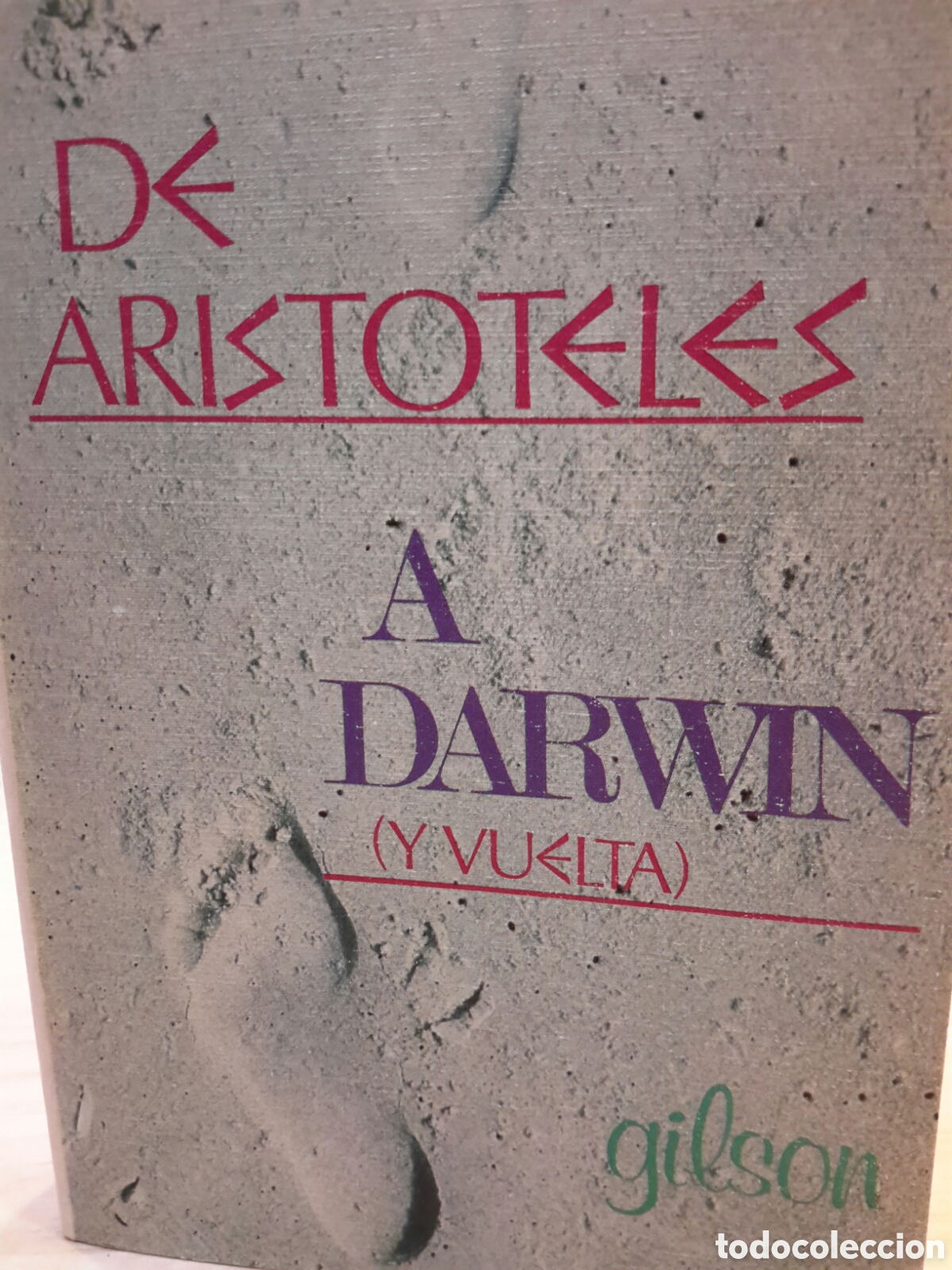 Libros de segunda mano: &Eacute;tienne Gilson. De Arist&oacute;teles a Darwin (y vuelta) - Foto 1
