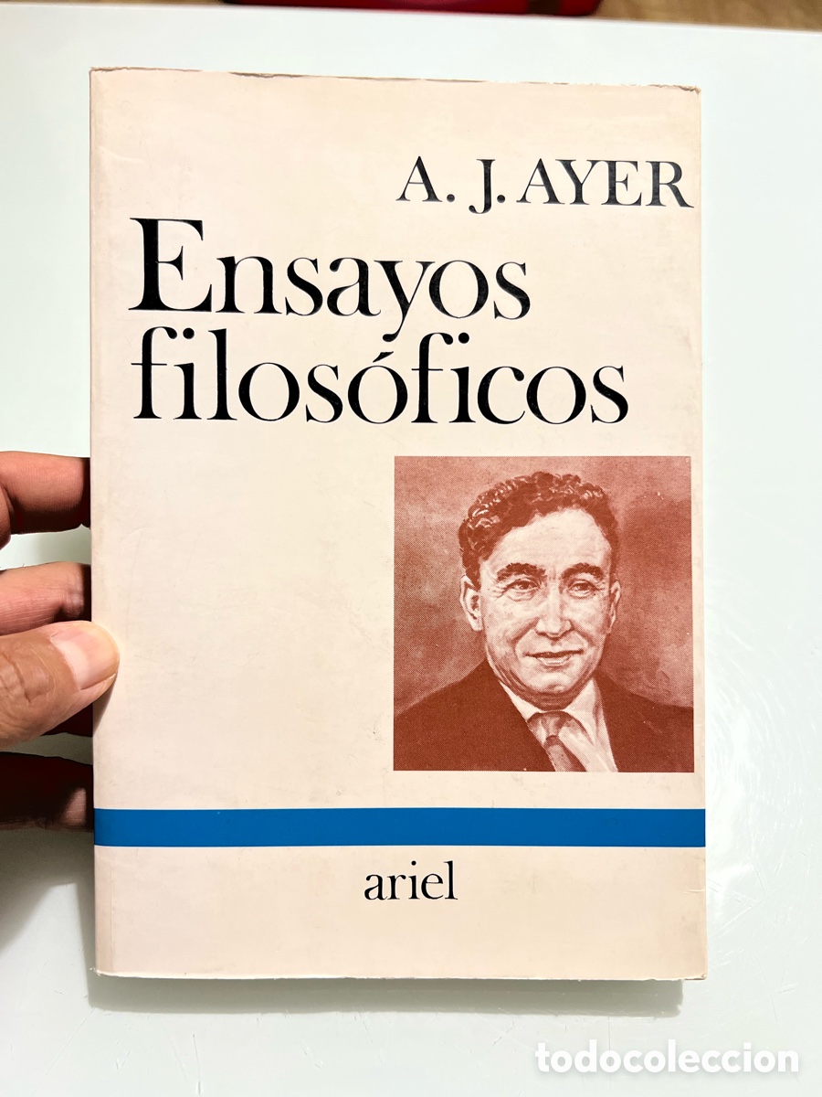 Libros de segunda mano: Ensayos Filosoficos. A.J.Ayer. Editorial Ariel.1979.