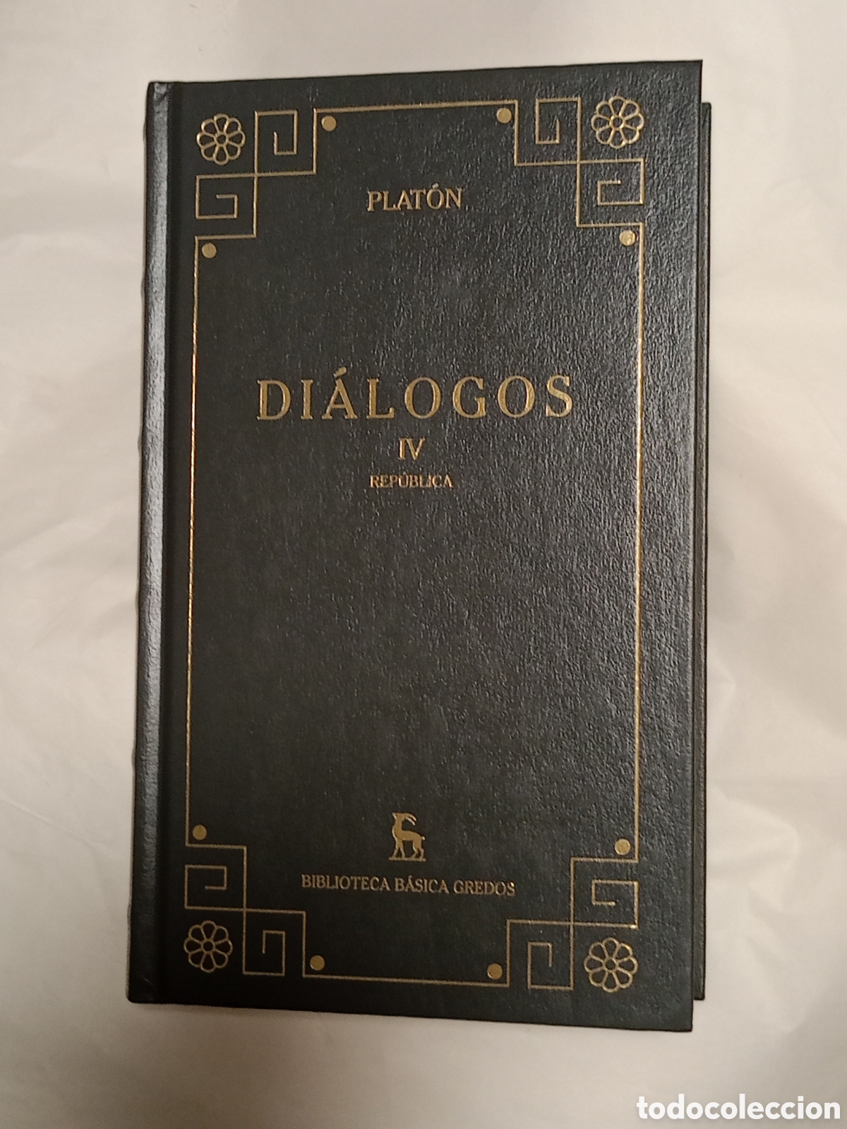 Libros de segunda mano: Plat&oacute;n, Di&aacute;logos, IV, Rep&uacute;blica,Ed. GREDOS