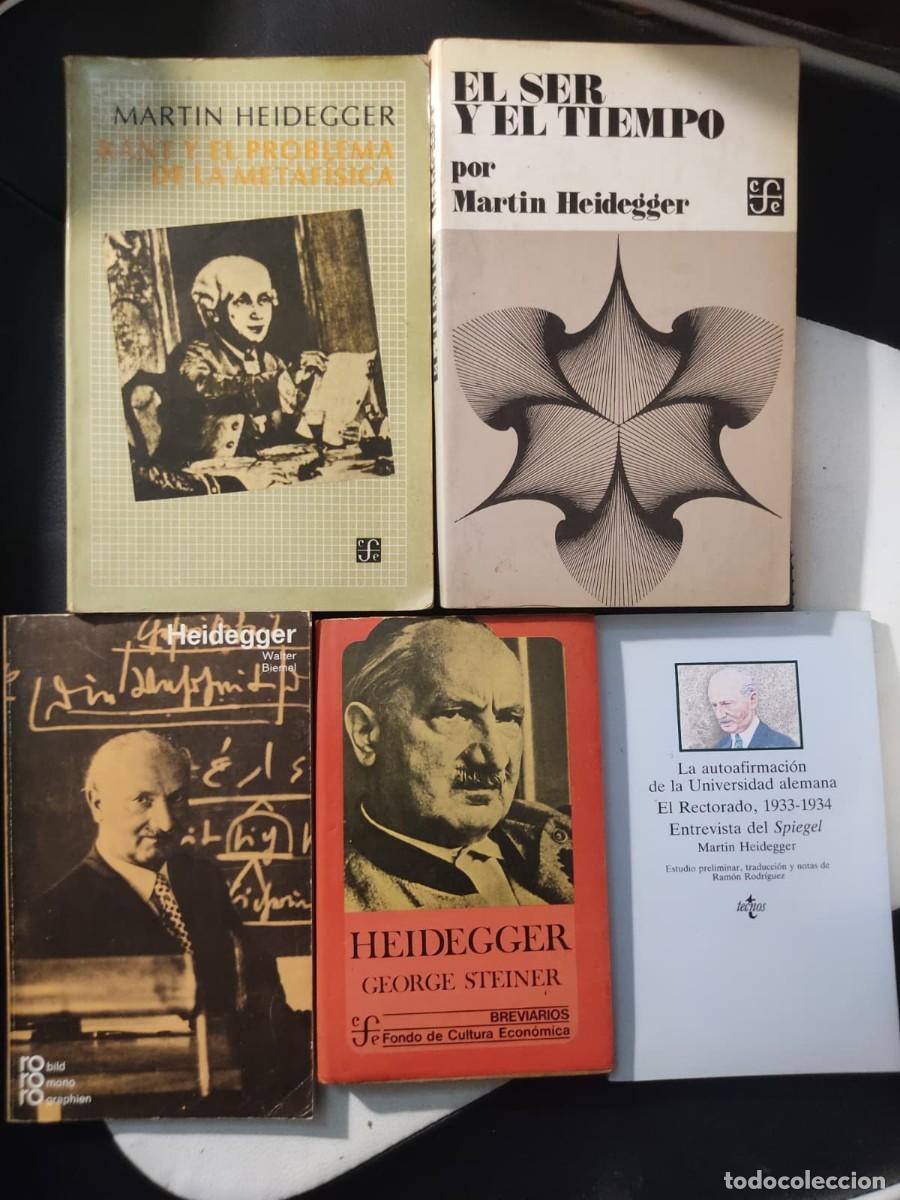 Gebrauchte B&uuml;cher: Lote 5 LIBROS de y sobre Heidegger