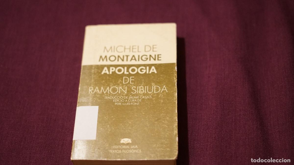 Libros de segunda mano: Michel de Montaigne - Antologia de Ramon Sibiuda - Laia 1982
