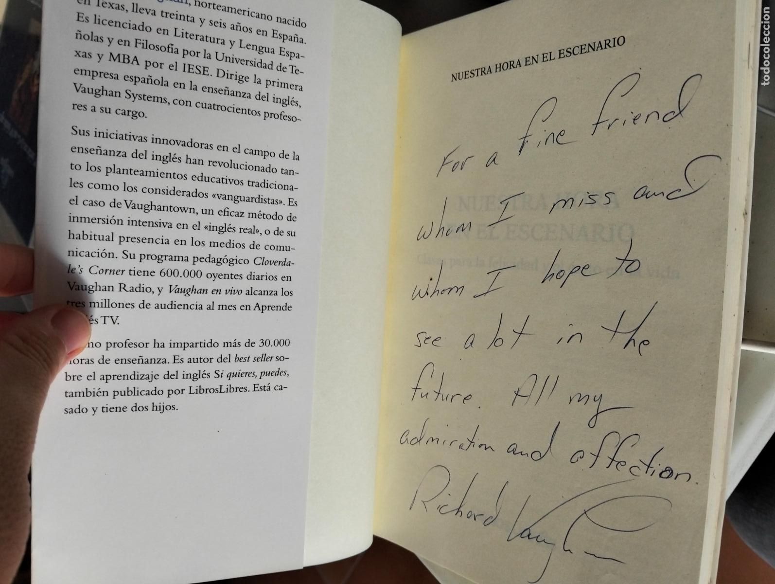Libros de segunda mano: Espiritualidad. Nuestra Hora en el Escenario, Richard Vaughan, ed. Libroslibres, 2010VISITA CATALOGO