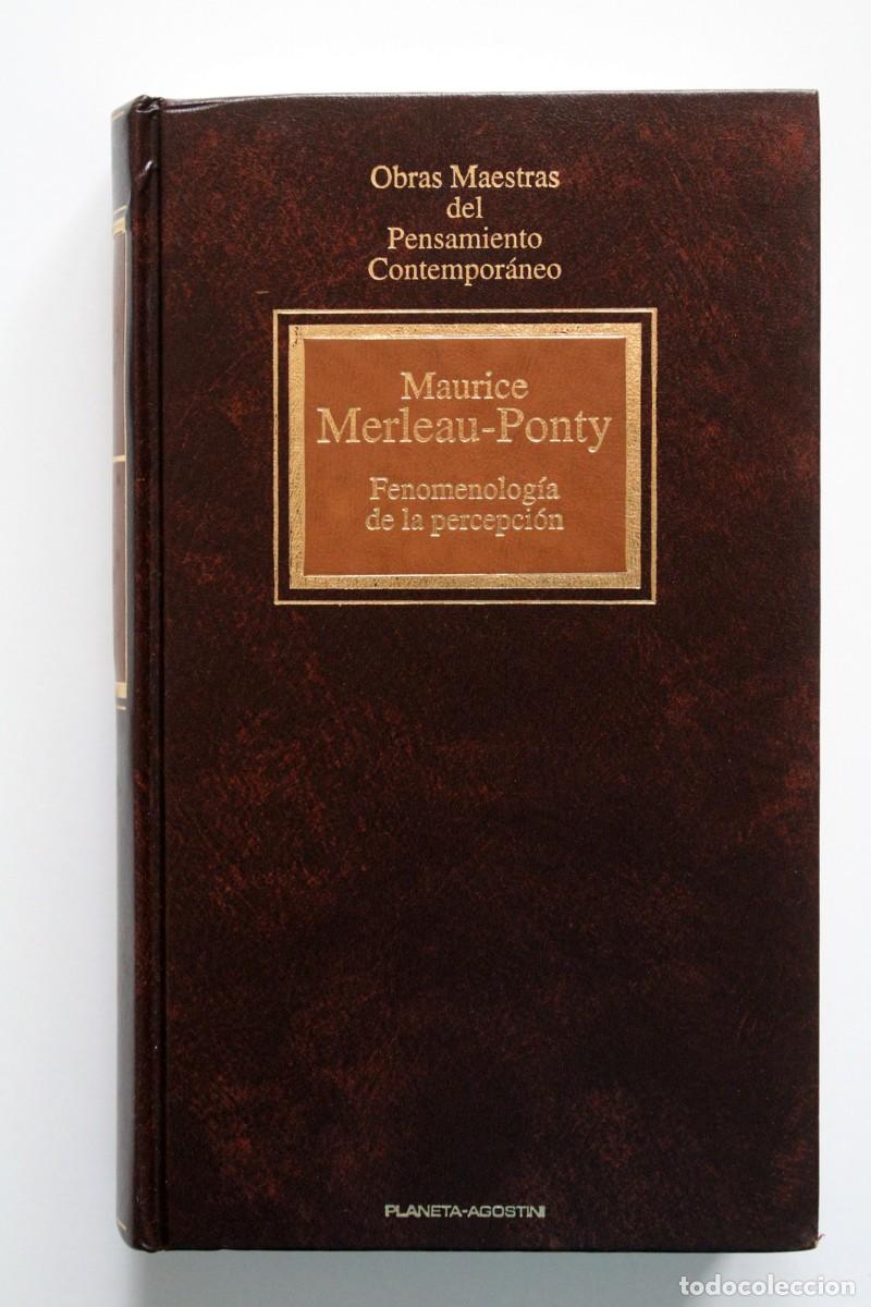 Libros de segunda mano: Maurice Merleau-Ponty - Fenomenolog&iacute;a de la percepci&oacute;n - Planeta-De Agostini