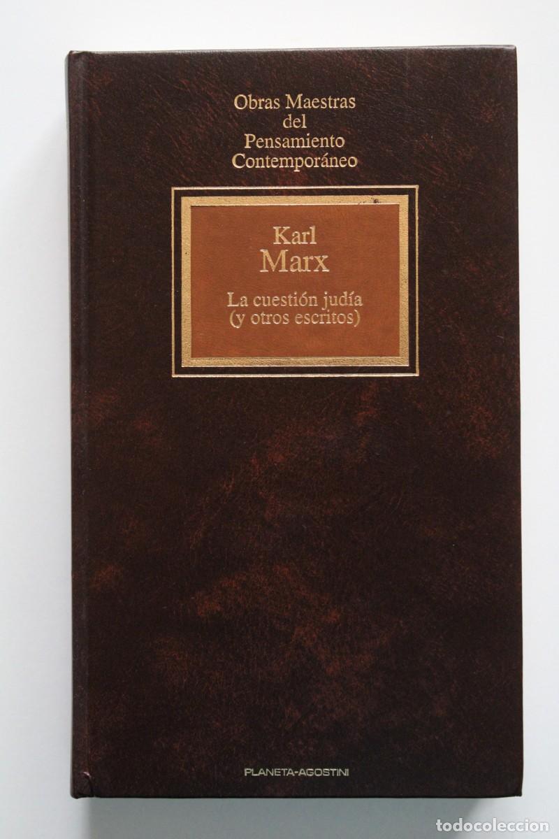 Libros de segunda mano: Karl Marx - La cuesti&oacute;n jud&iacute;a (y otros escritos) - Planeta-DeAgostini