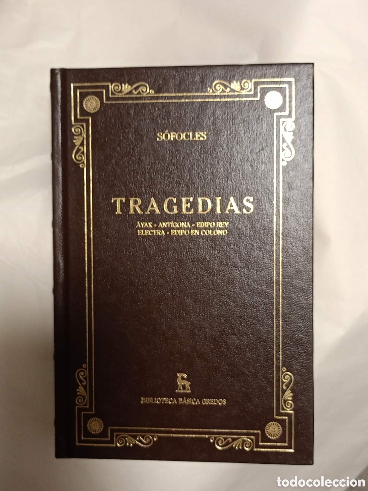Libros de segunda mano: TRAGEDIAS- S&Oacute;FOCLES- BIBLIOTECA B&Aacute;SICA GREDOS - Foto 1