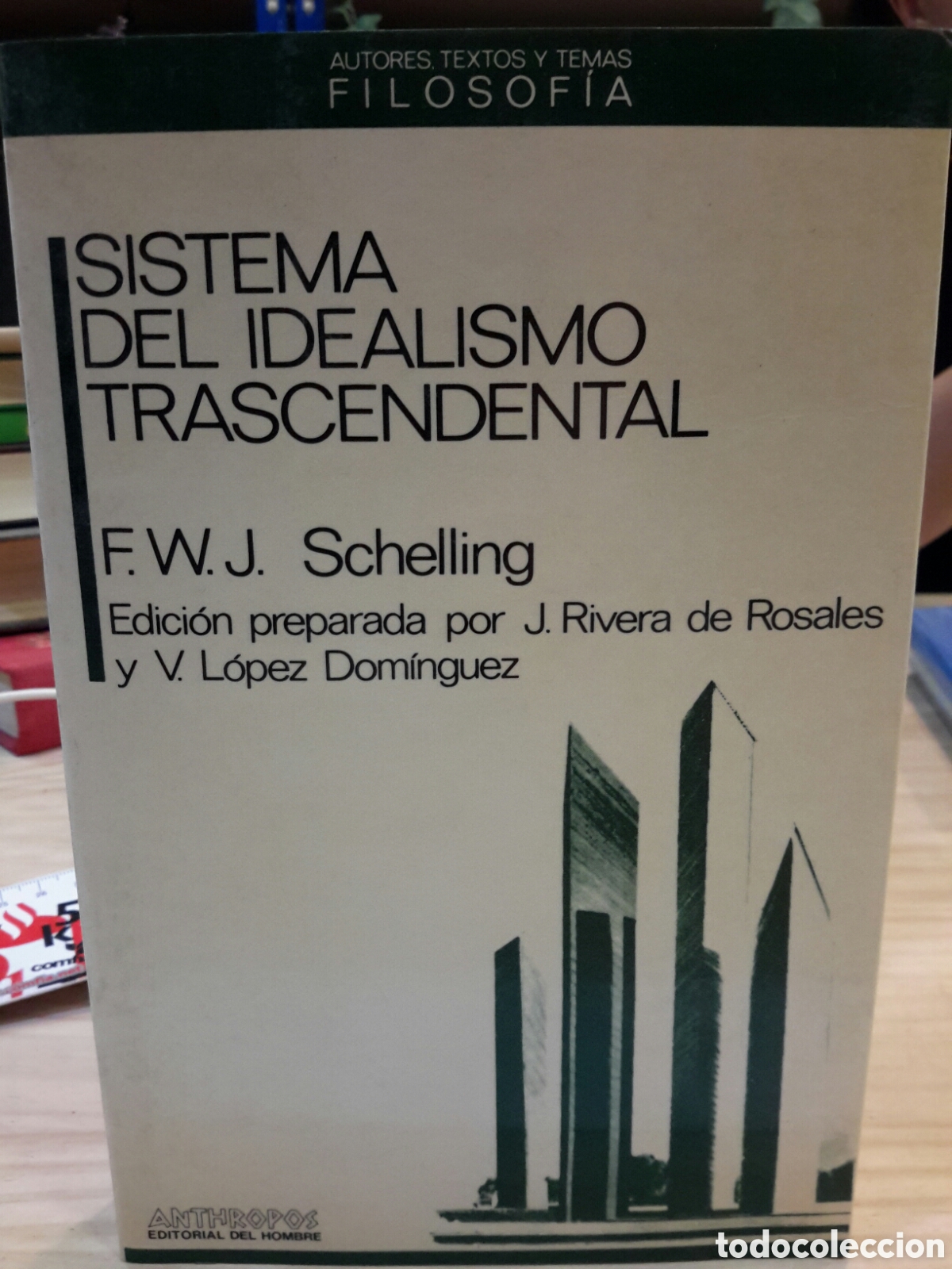 Libri di seconda mano: F.W.J Scelling. Sistema Del Idealismo Trascendental