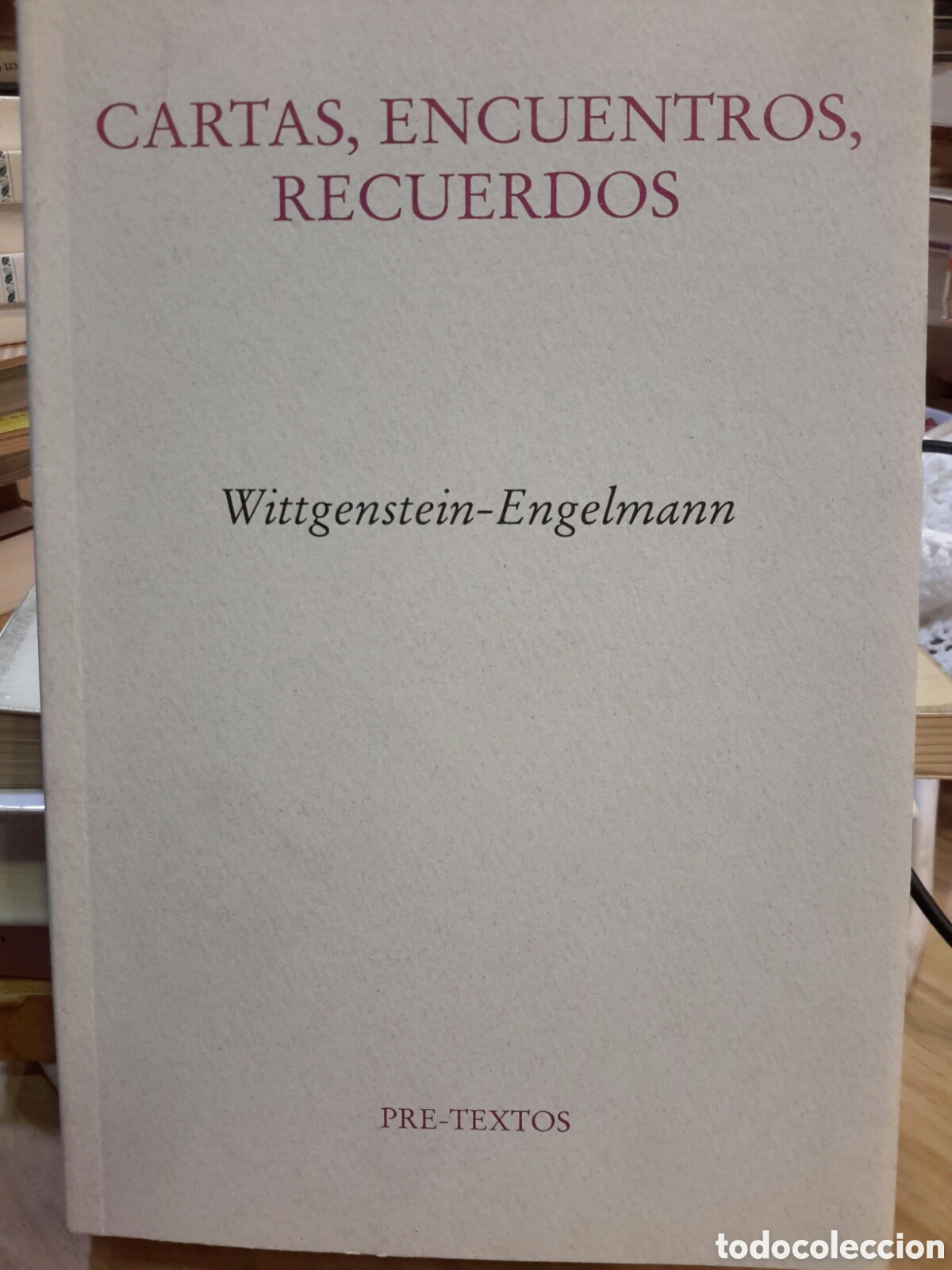Libri di seconda mano: Wittgenstein-Engelman. Cartas, Encuentros, Recurdos
