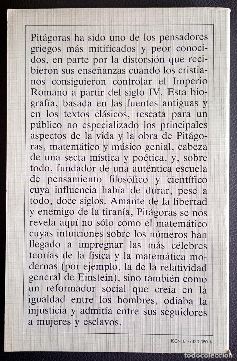 Libros de segunda mano: Peter Gorman . Pit&aacute;goras - Foto 2