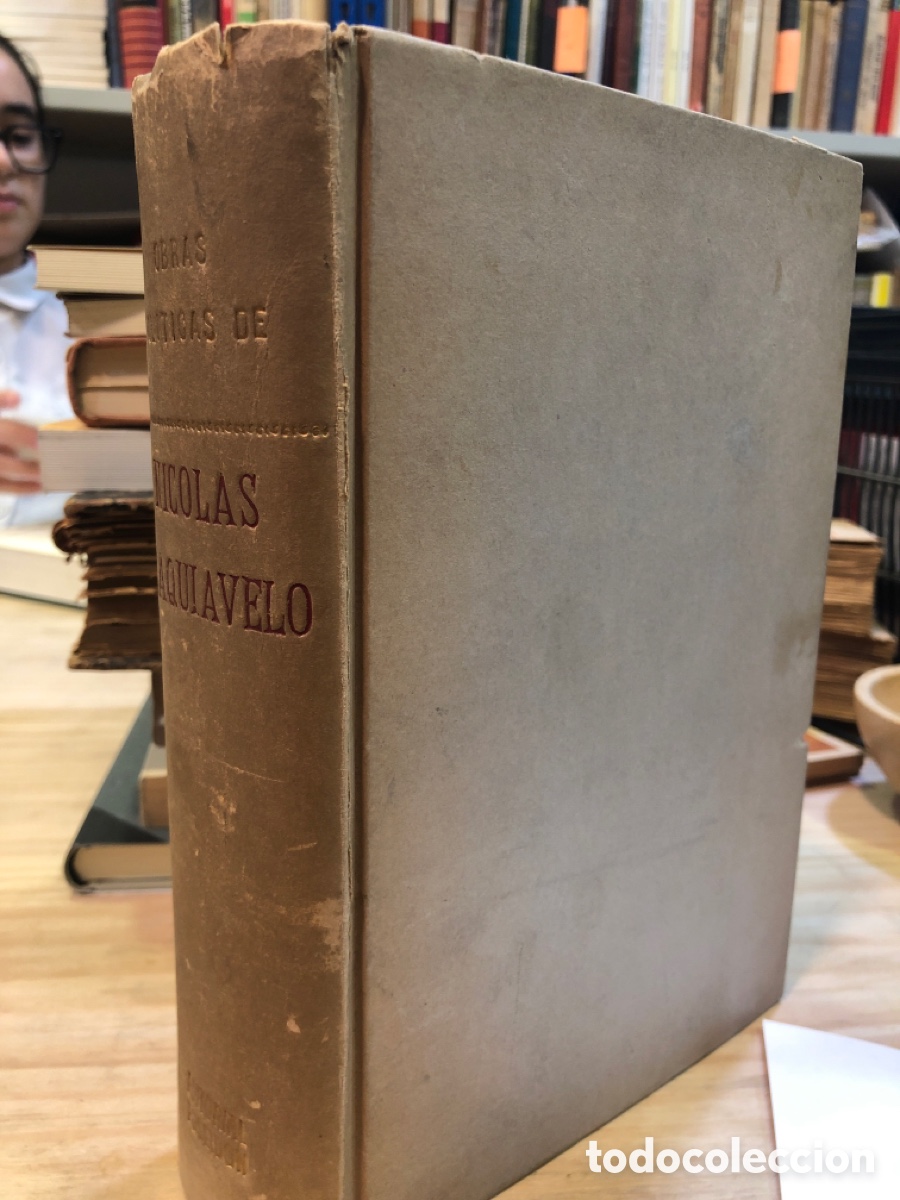 Libri di seconda mano: Obras pol&iacute;ticas de Nicolas Maquiavelo