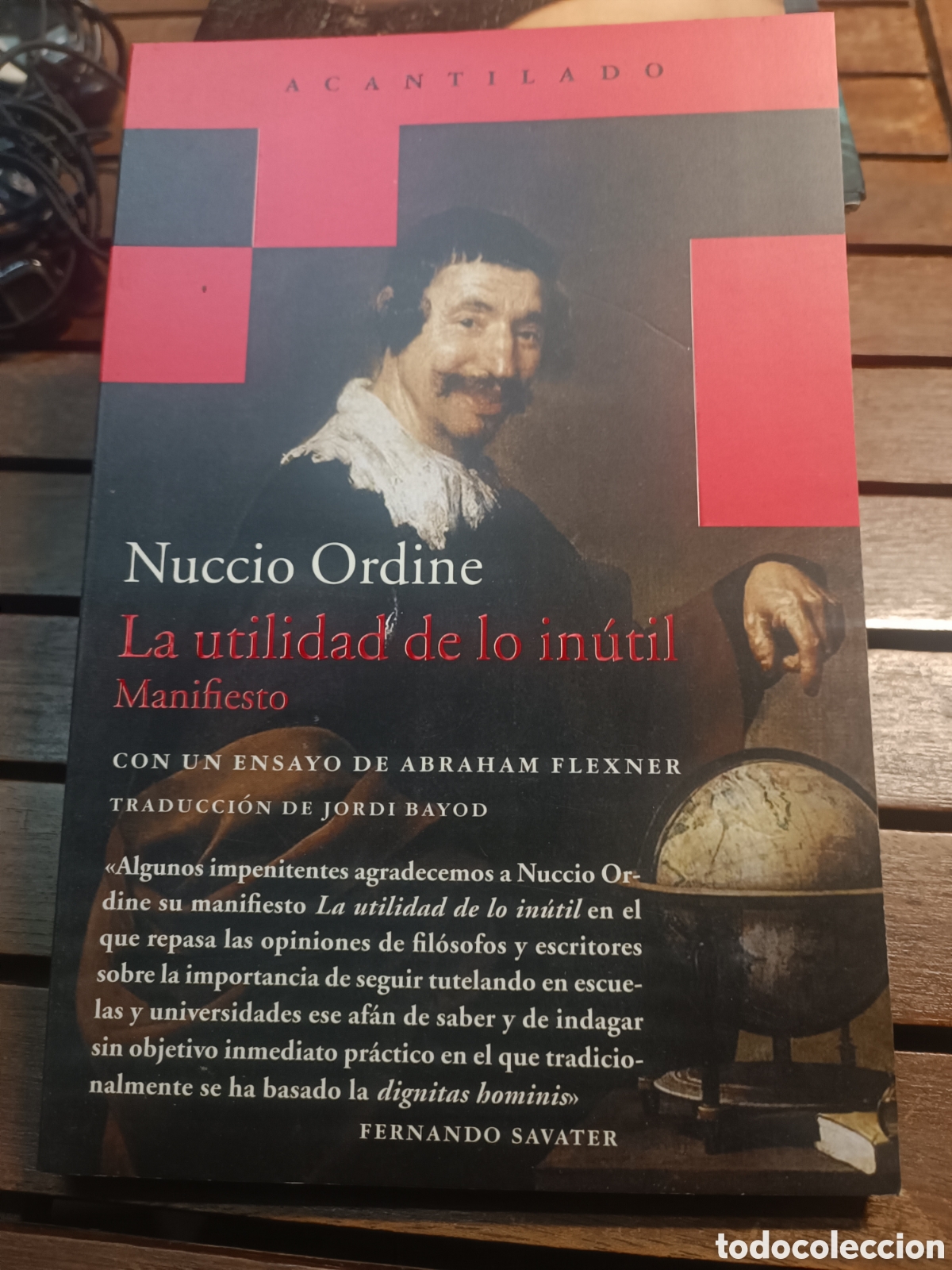 Libros de segunda mano: La utilidad de lo in&uacute;til. Manifiesto - Nuccio Ordine - Editorial Acantilado
